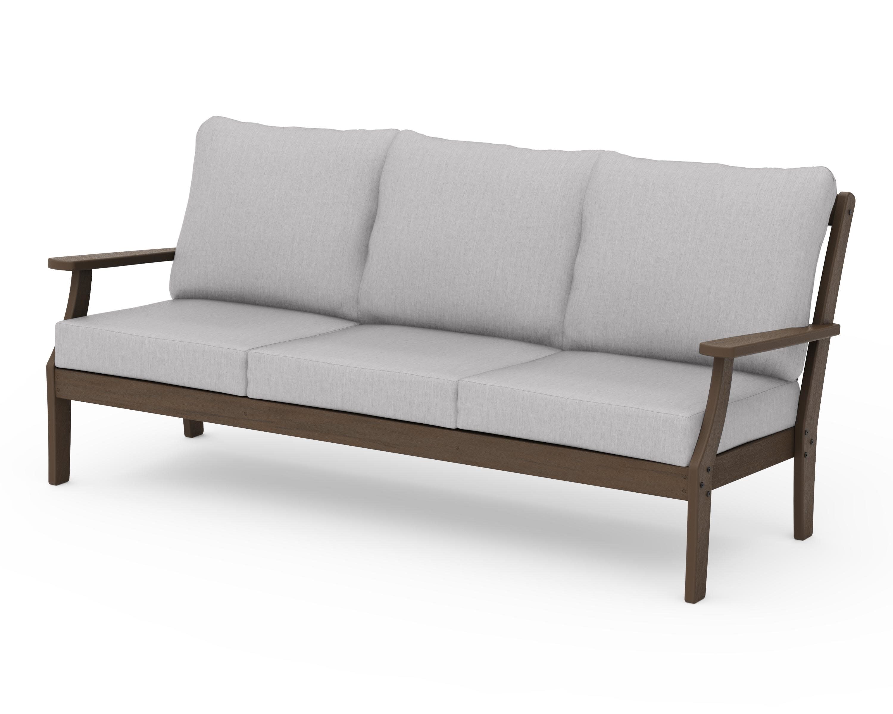 Braxton Deep Seating Sofa in Kona / Granite