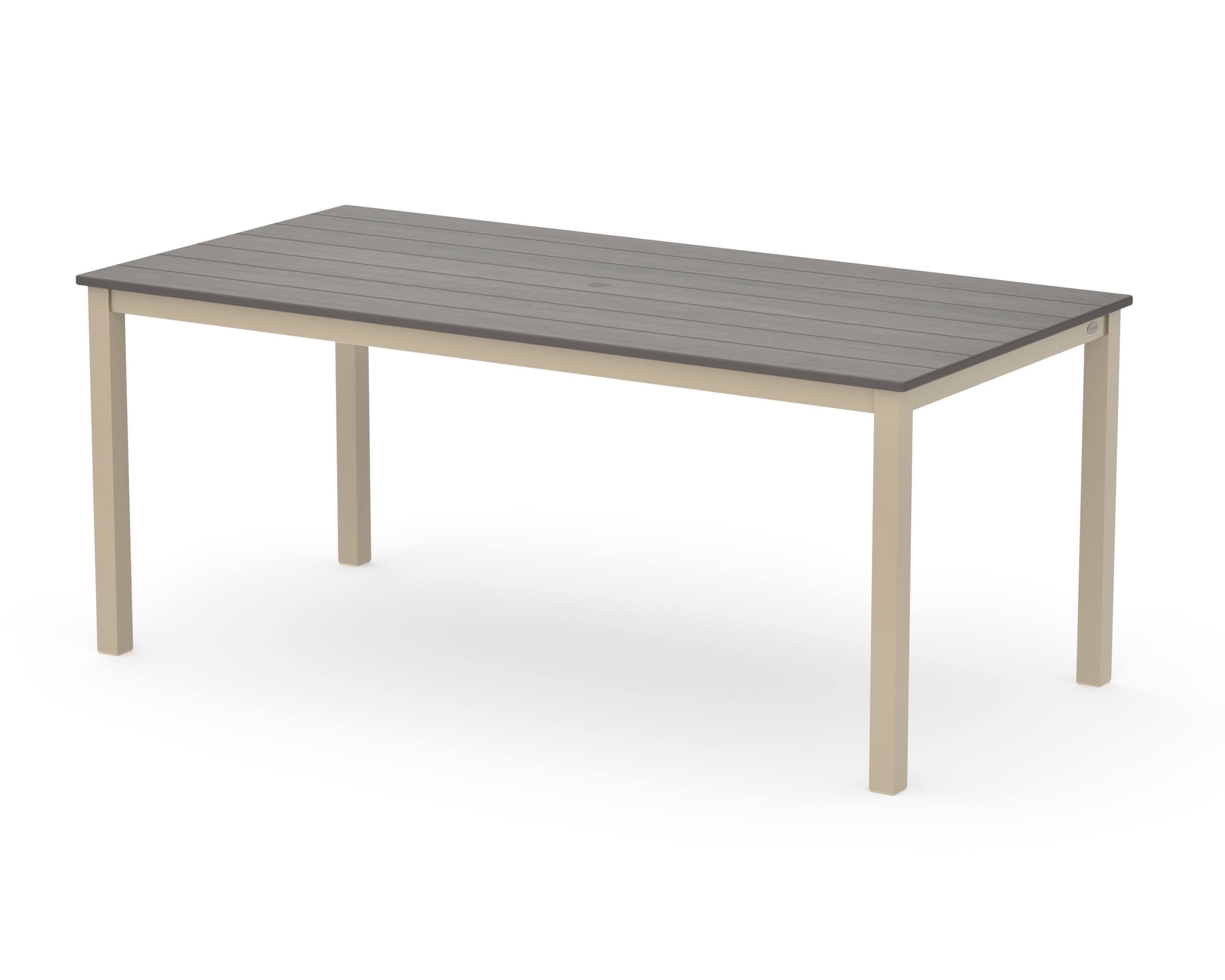 Main Street 36" x 72" Dining Table in Sand / Driftwood