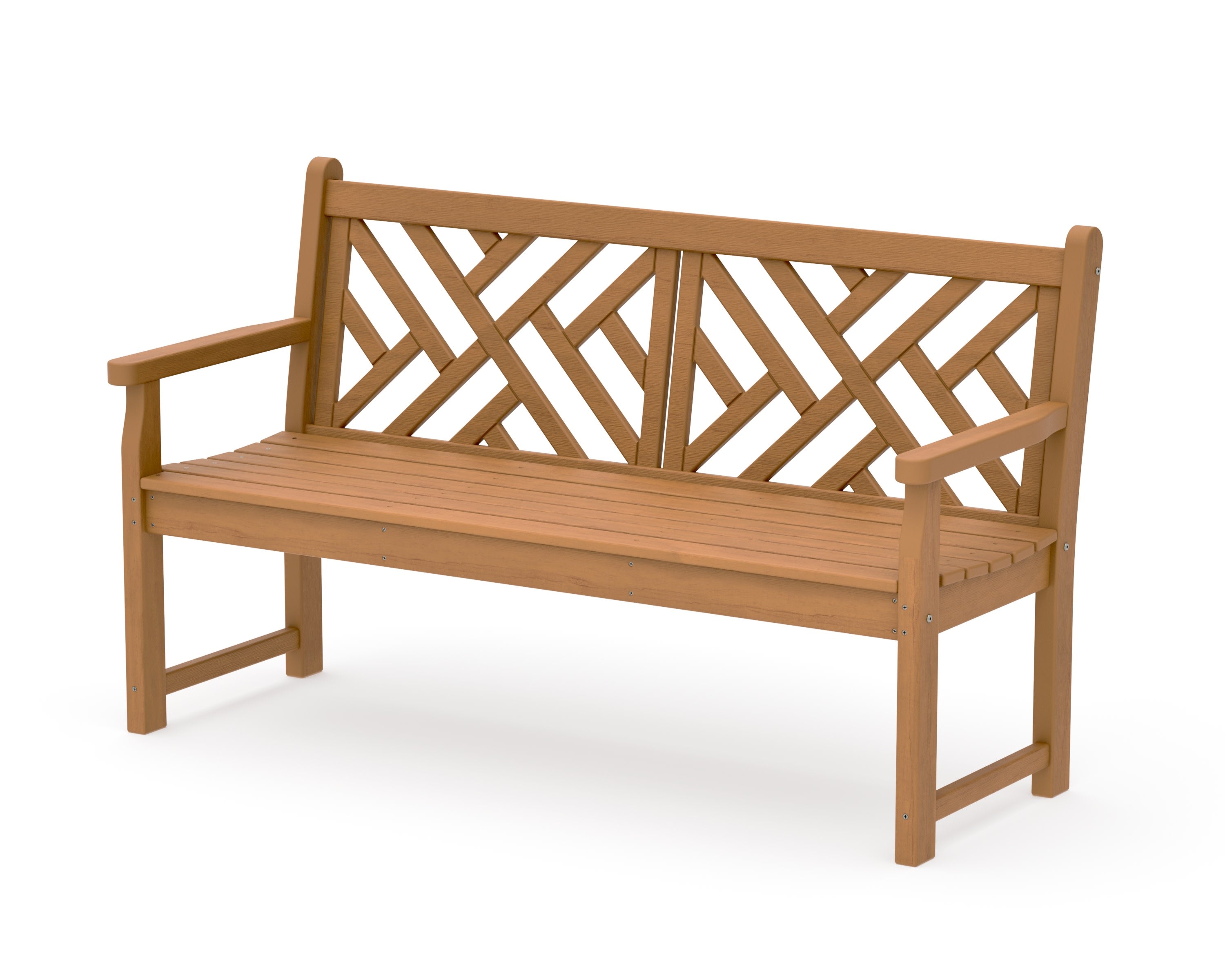 Chippendale 60" Bench in Natural