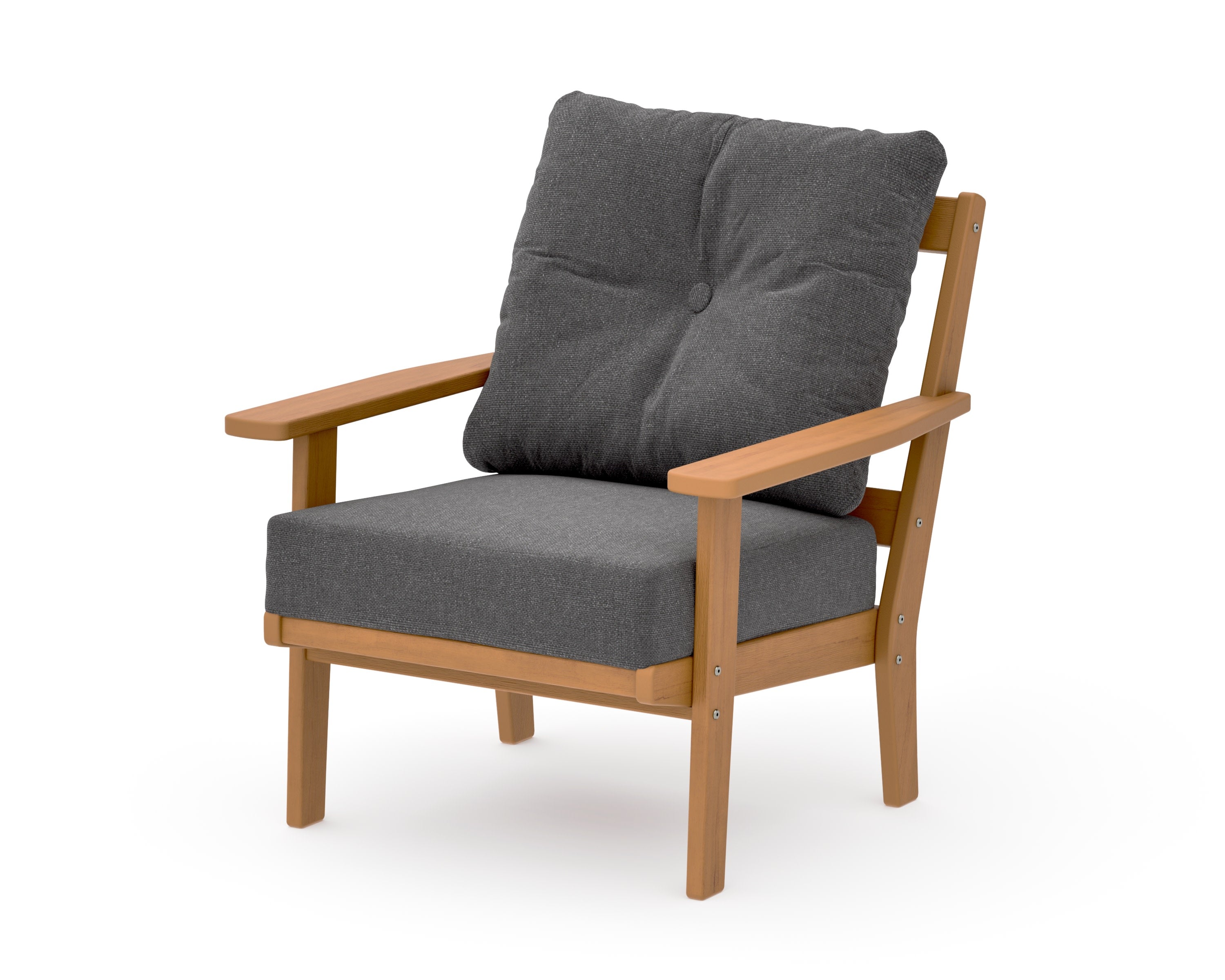 Oxford Deep Seating Chair in Natural / Ash Charcoal