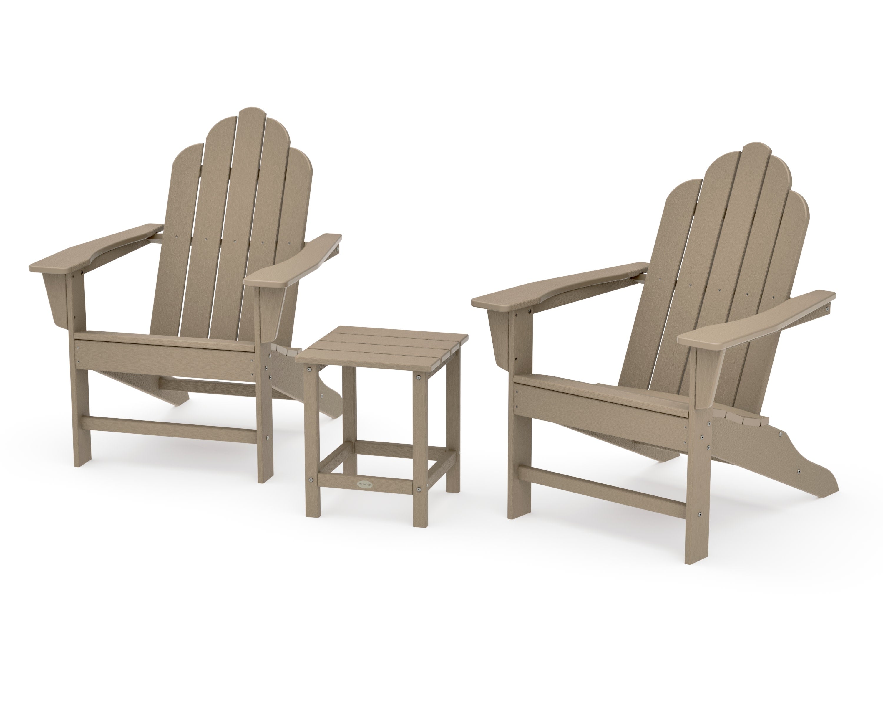 Long Island Adirondack 3-Piece Set in Vintage Sahara