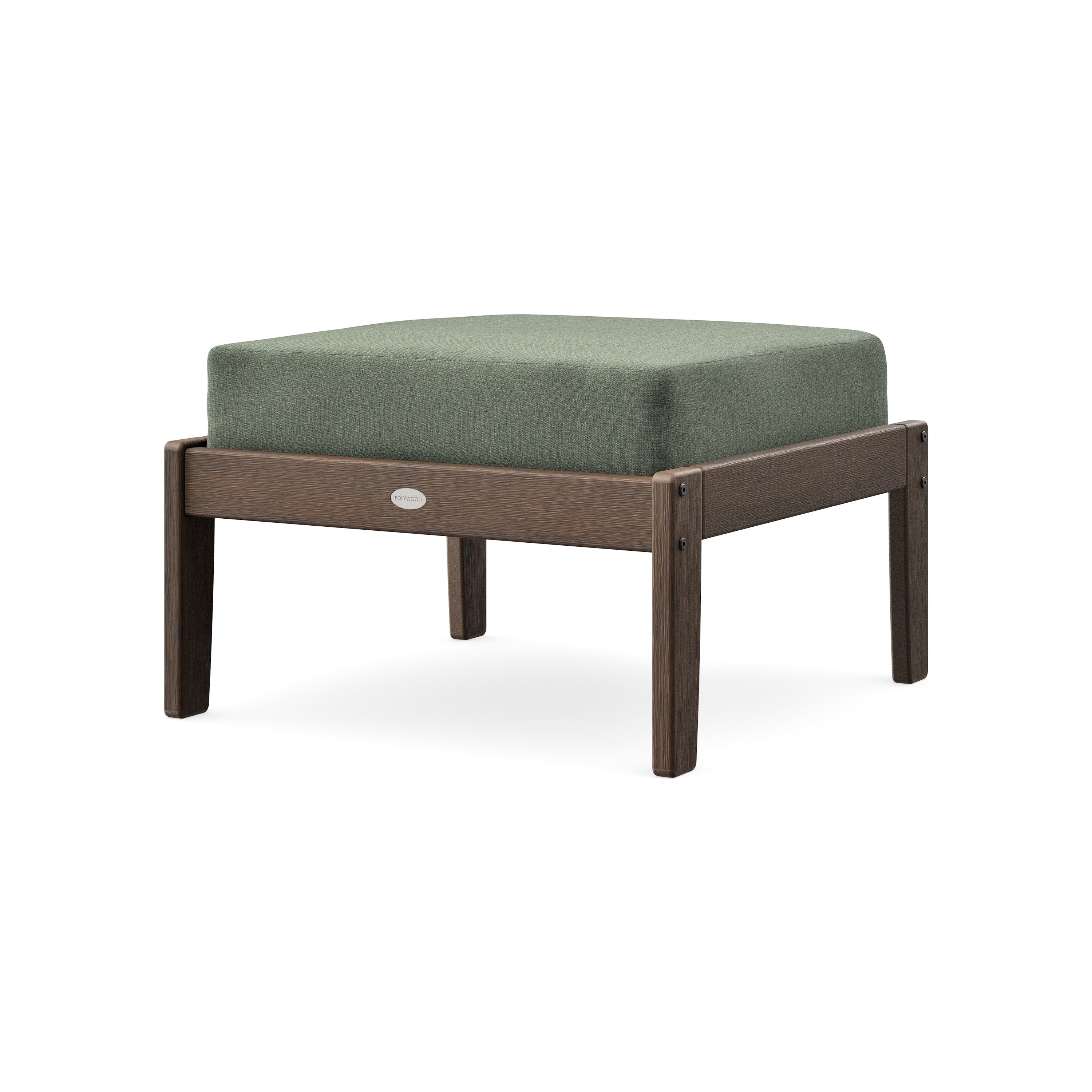 Braxton Deep Seating Ottoman in Kona / Cast Sage