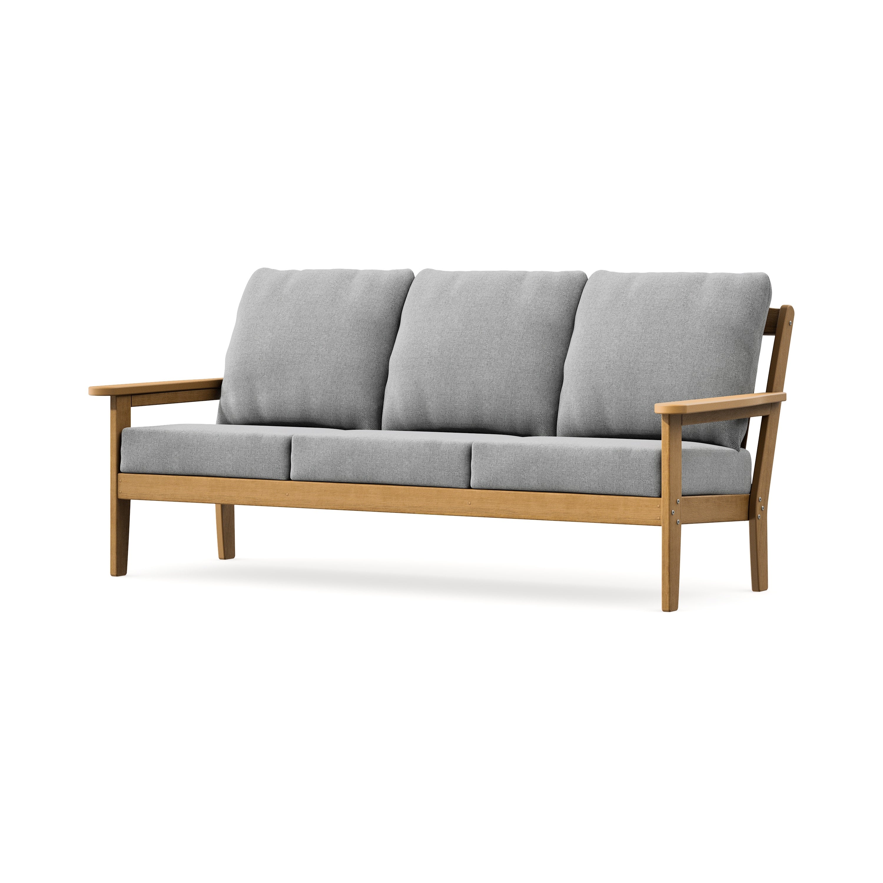 Cottage Deep Seating Sofa in Natural / Grey Mist