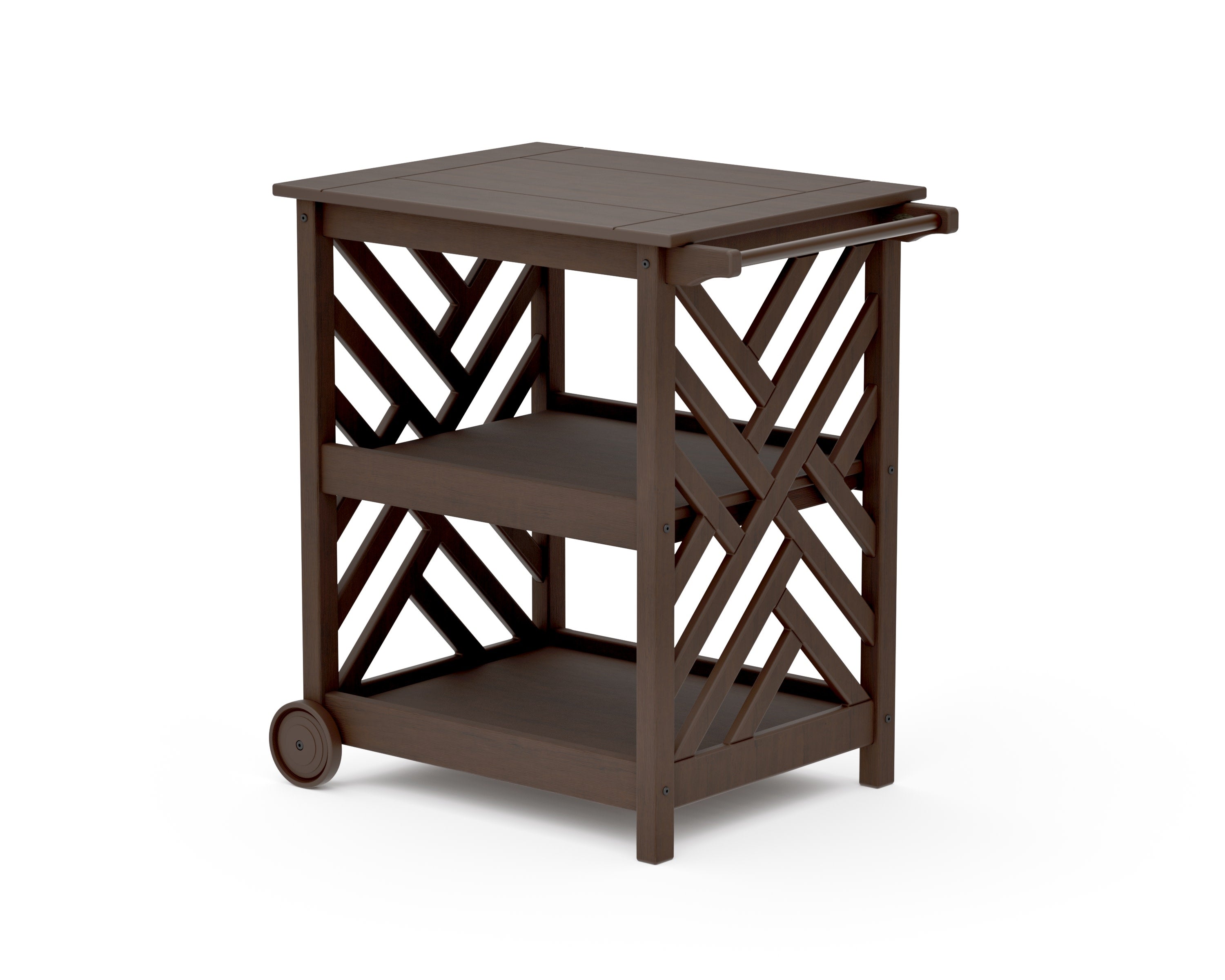 Chippendale Bar Cart in Kona