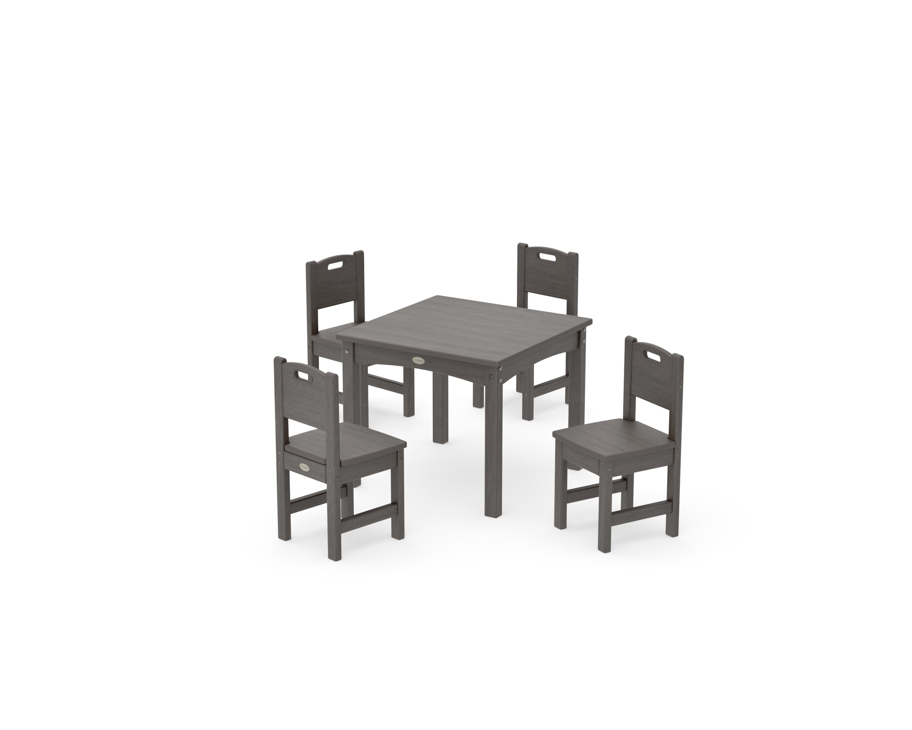 Toddler 5-Piece Dining Set in Driftwood