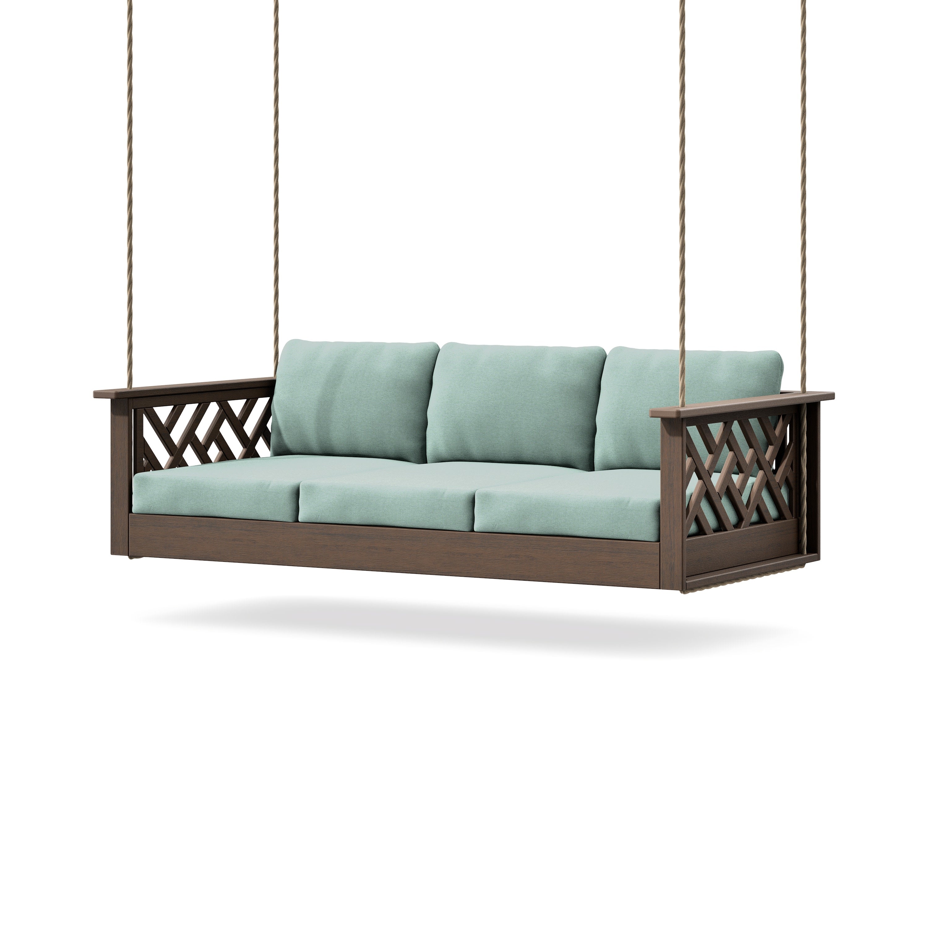 Chippendale Daybed Swing in Kona / Glacier Spa
