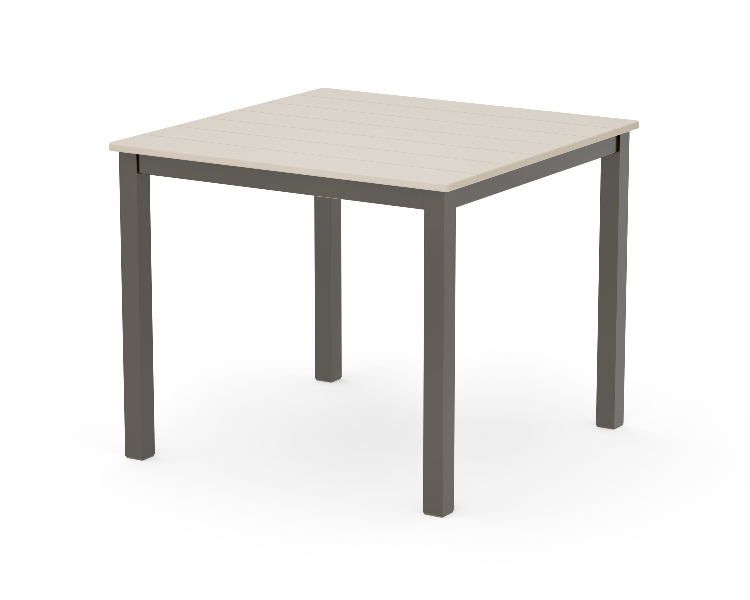 Main Street 36" x 36" Dining Table in Bronze / Sand