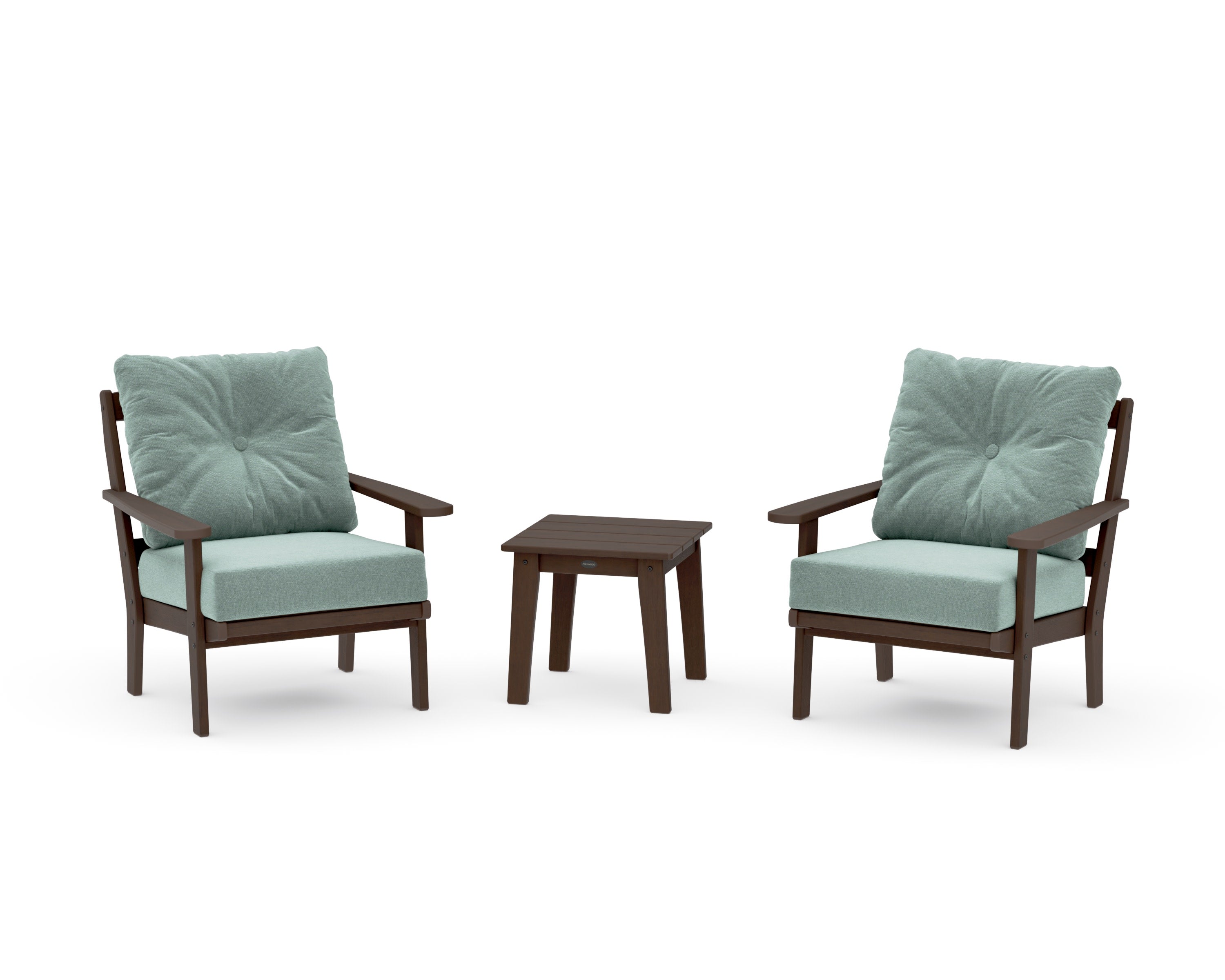 Mission 3-Piece Deep Seating Set in Kona / Glacier Spa