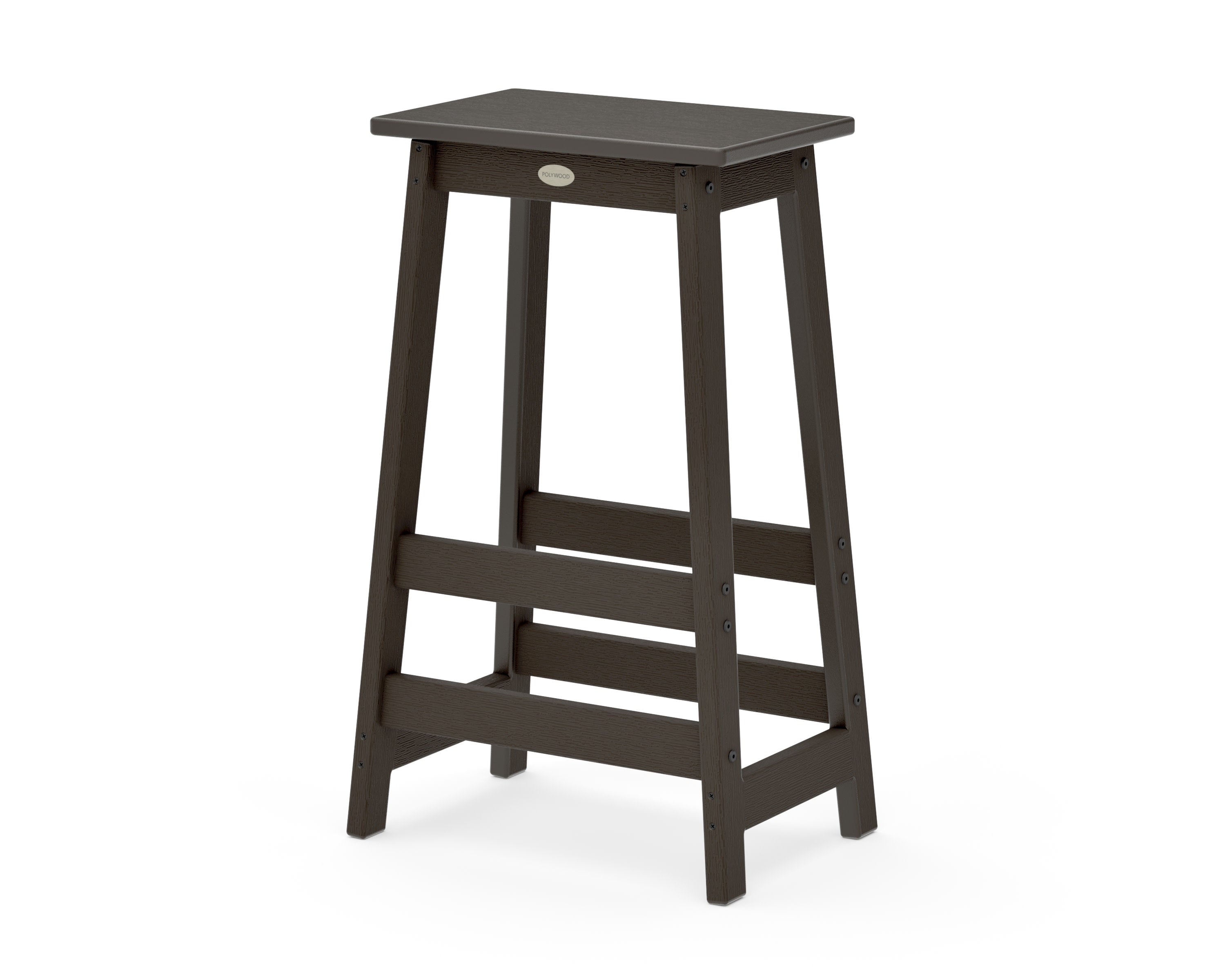 Modern Studio Bar Stool in Vintage Coffee