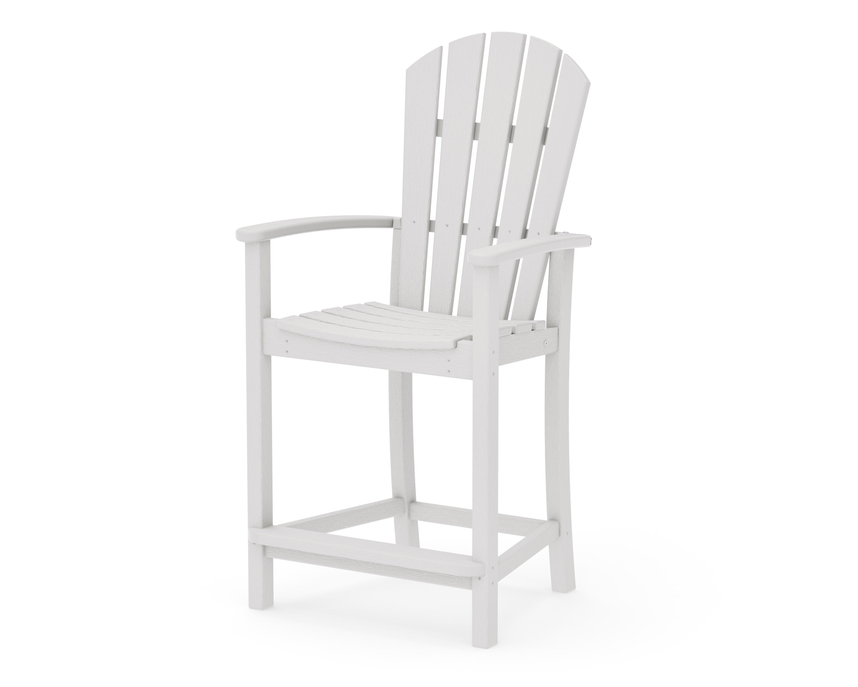 Palm Coast Counter Chair in Vintage White