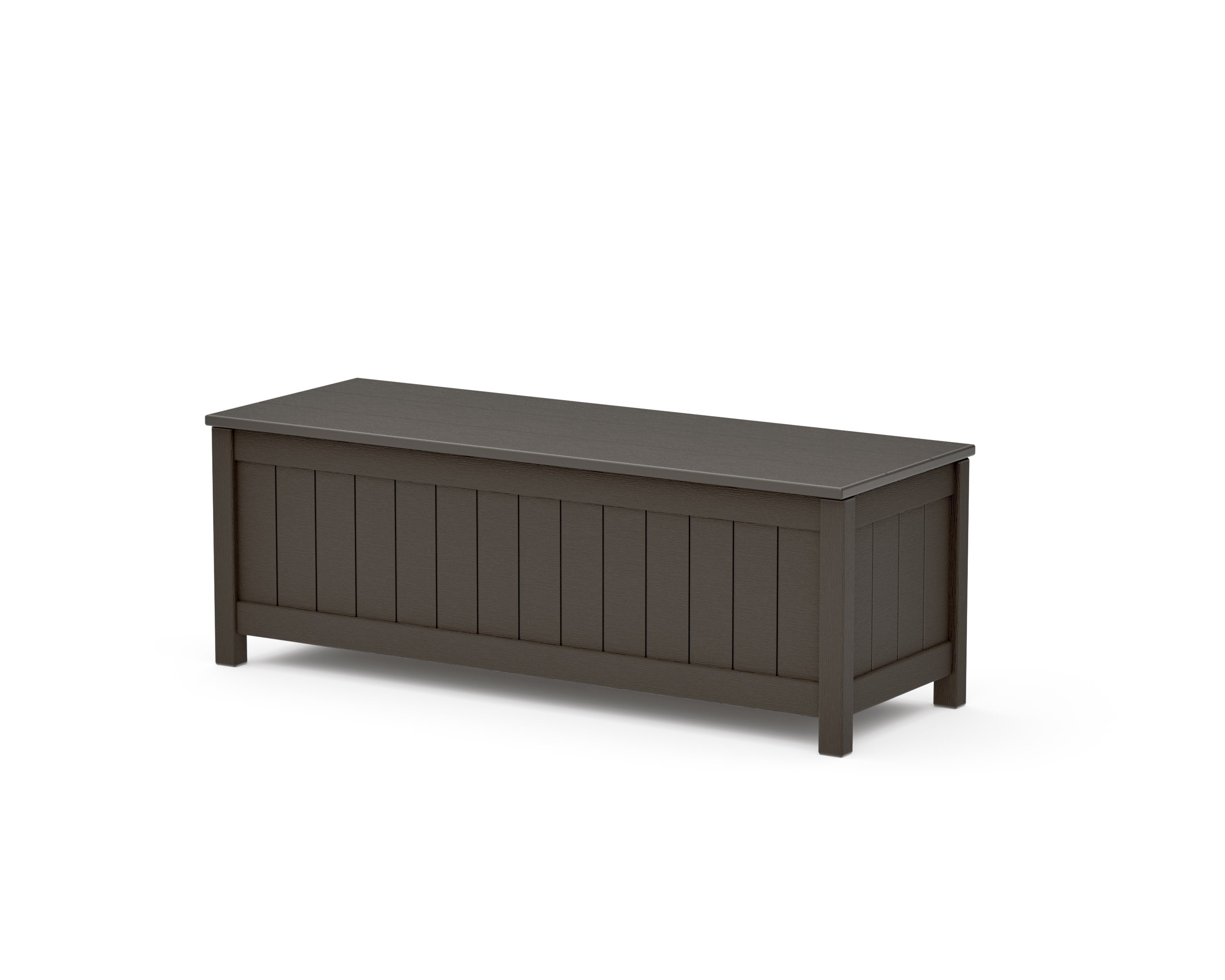 Vineyard 48" Storage Bench in Vintage Coffee
