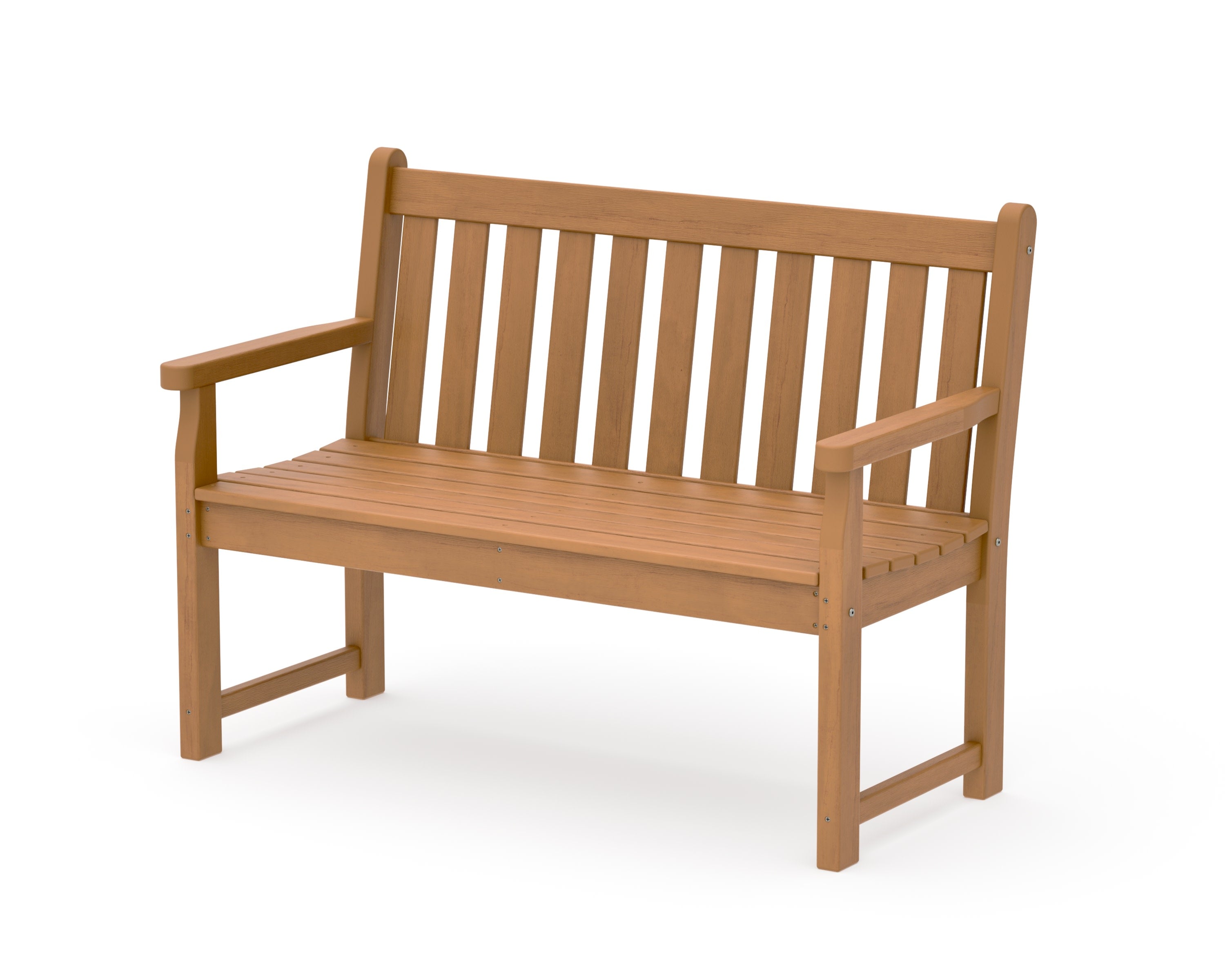 Traditional Garden 48" Bench in Natural