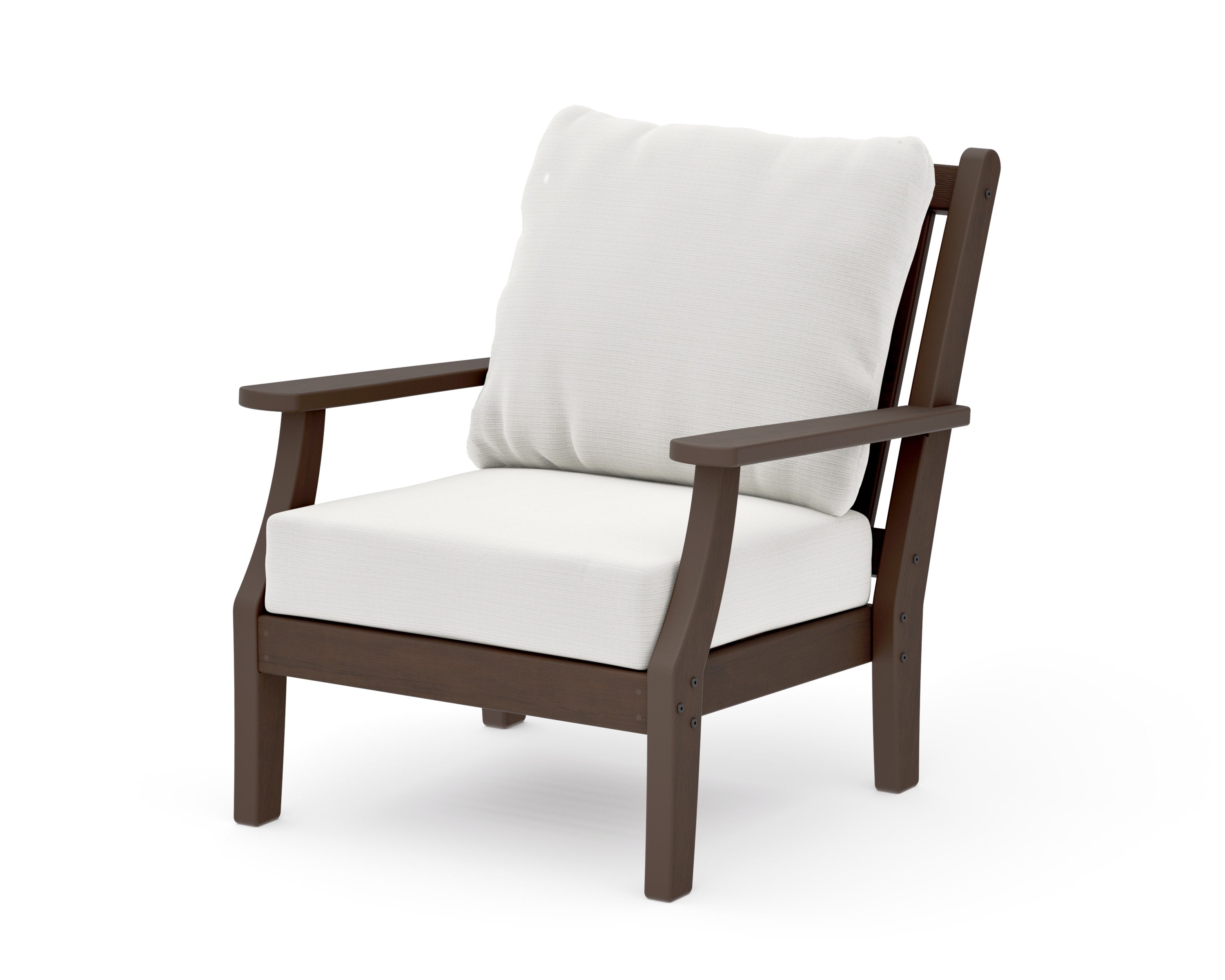 Wovendale Deep Seating Chair in Kona / Natural Linen