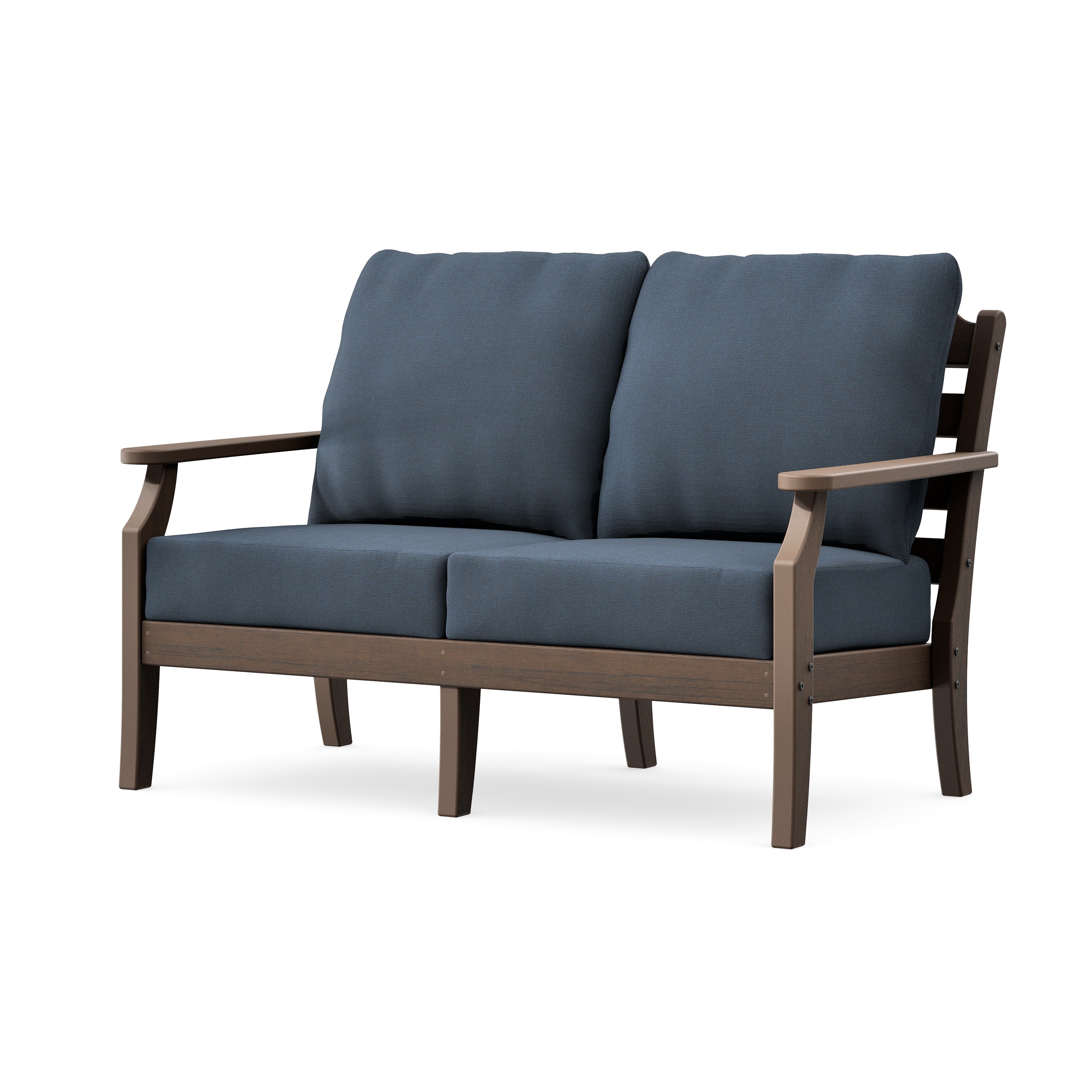 Savannah Deep Seating Loveseat in Kona / Marine Indigo