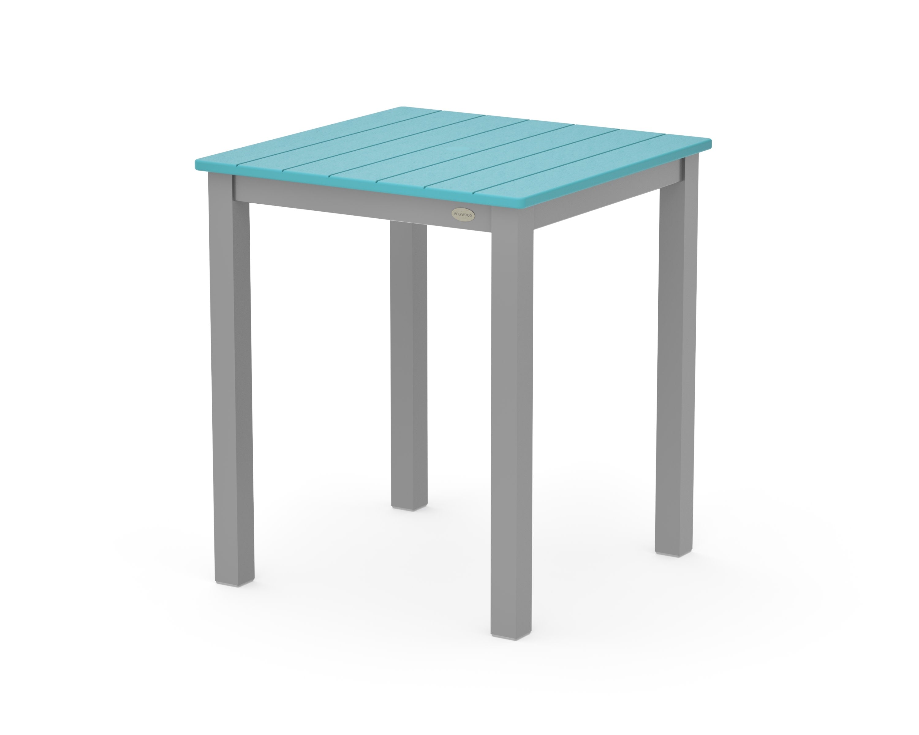 Main Street 26 x 26 Dining Table in Silver / Aruba