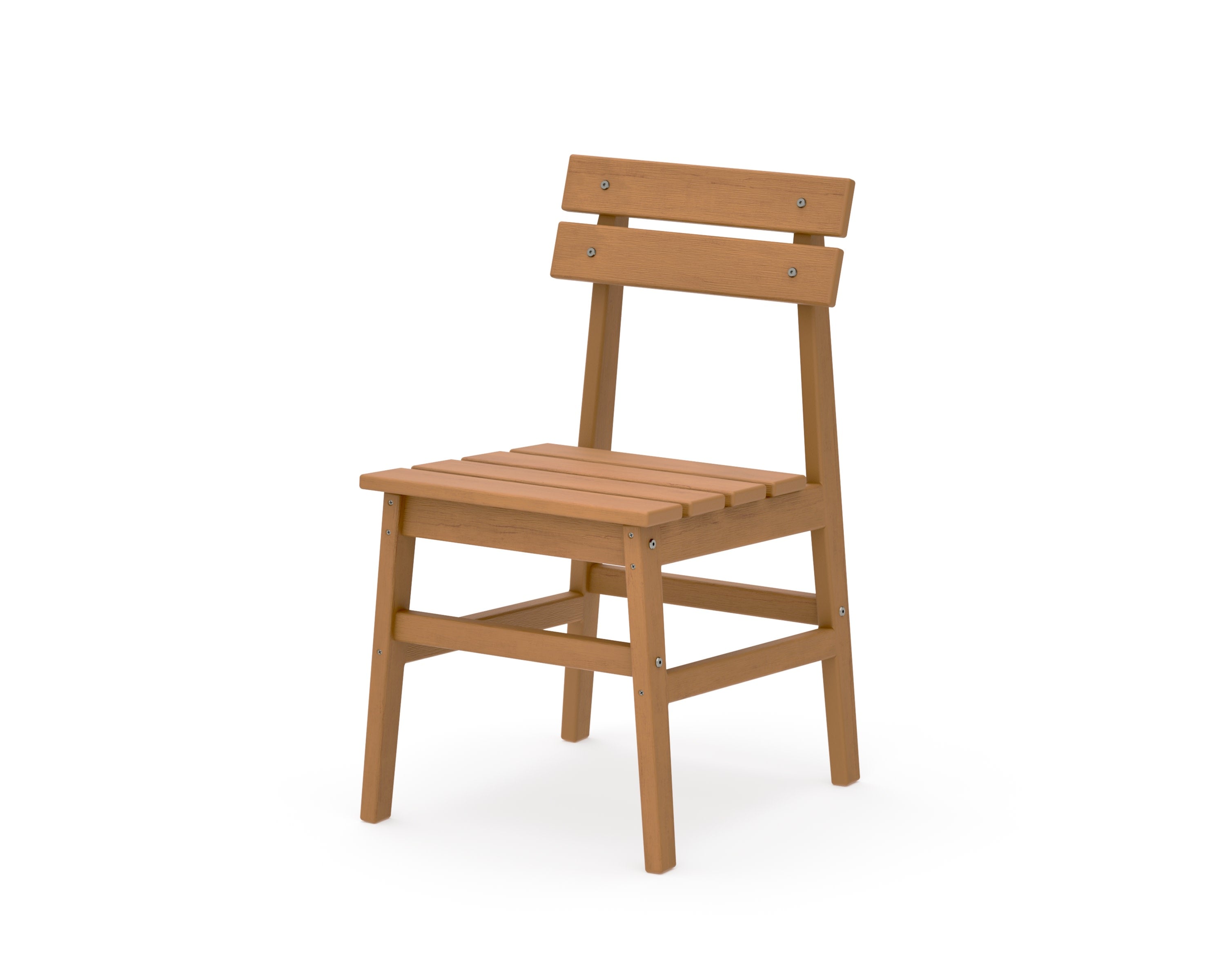 Modern Studio Plaza Chair (Single) in Natural