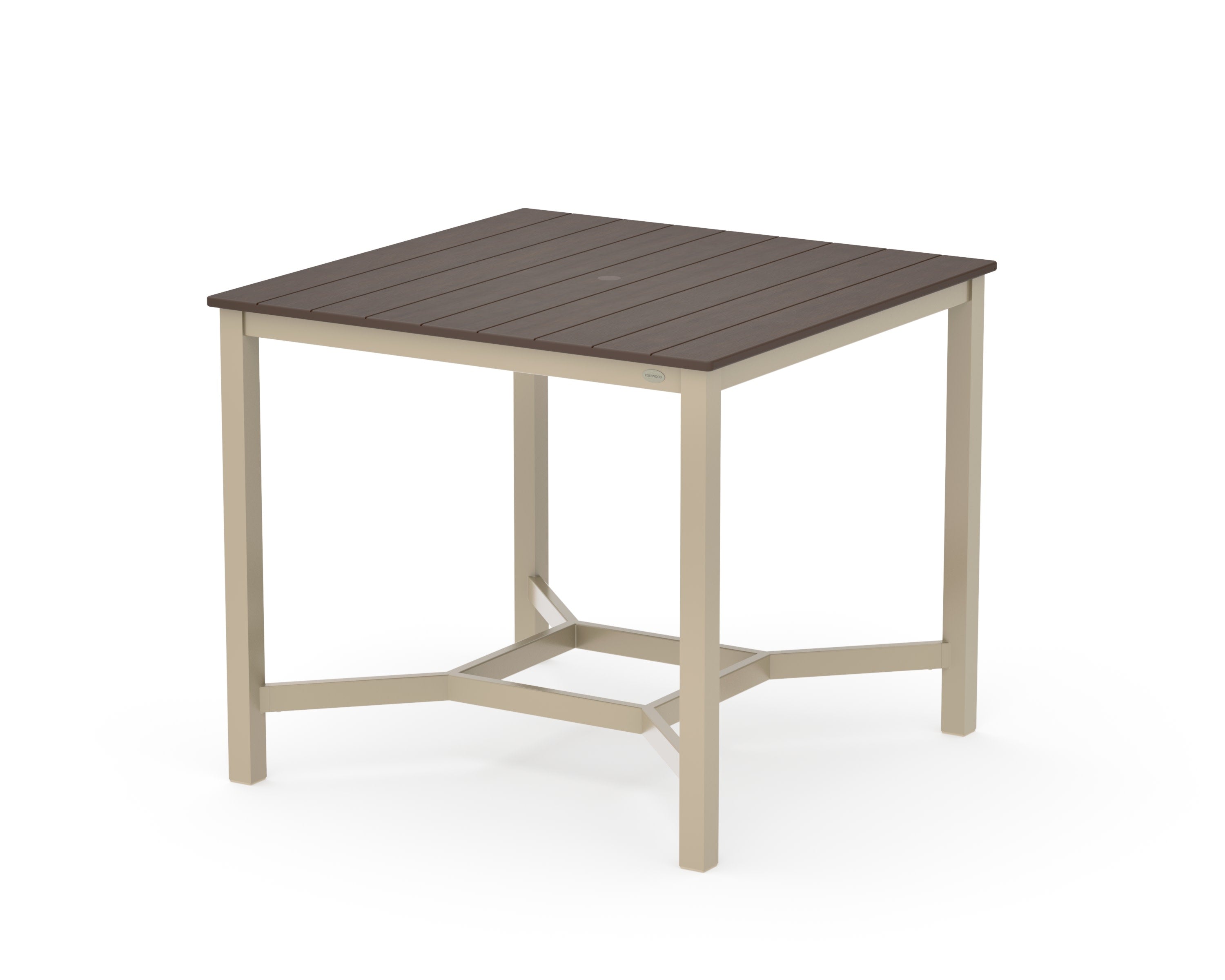 Main Street 42 x 42 Counter Table in Sand / Kona