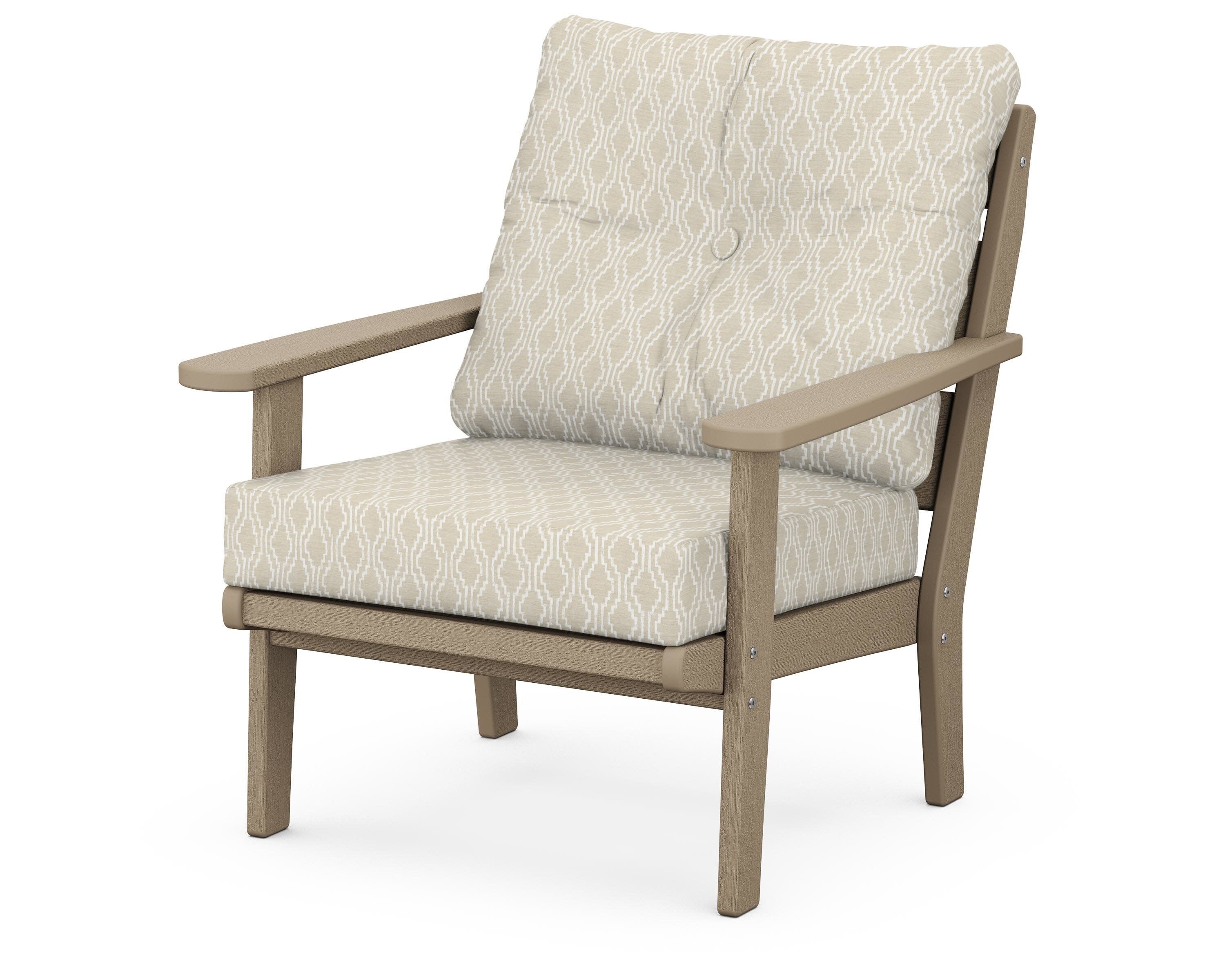 Lakeside Deep Seating Chair in Vintage Sahara / Solve Linen