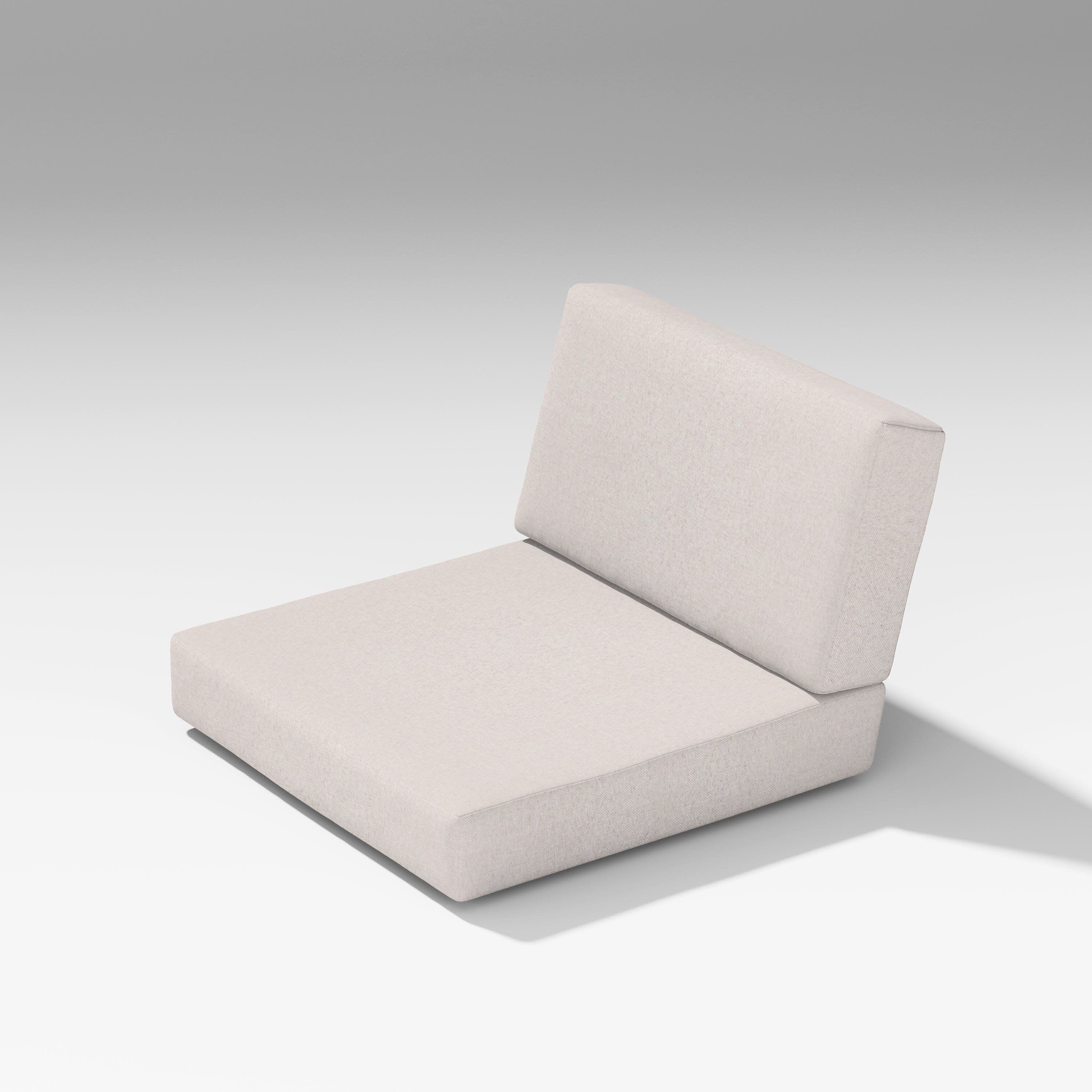 Latitude Modular Seat/Back Cushions in Dune Burlap