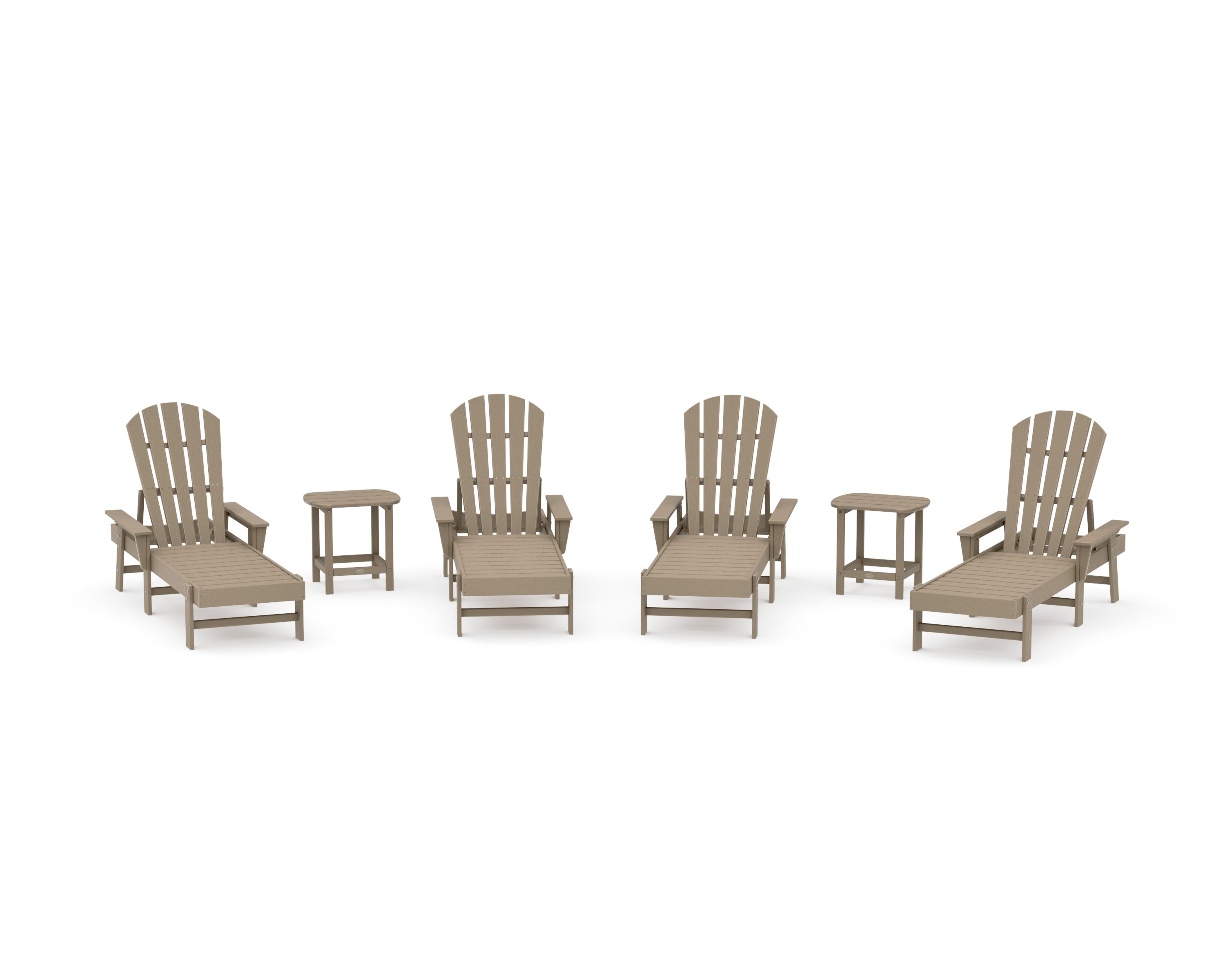 South Beach Chaise 6-Piece Set in Vintage Sahara
