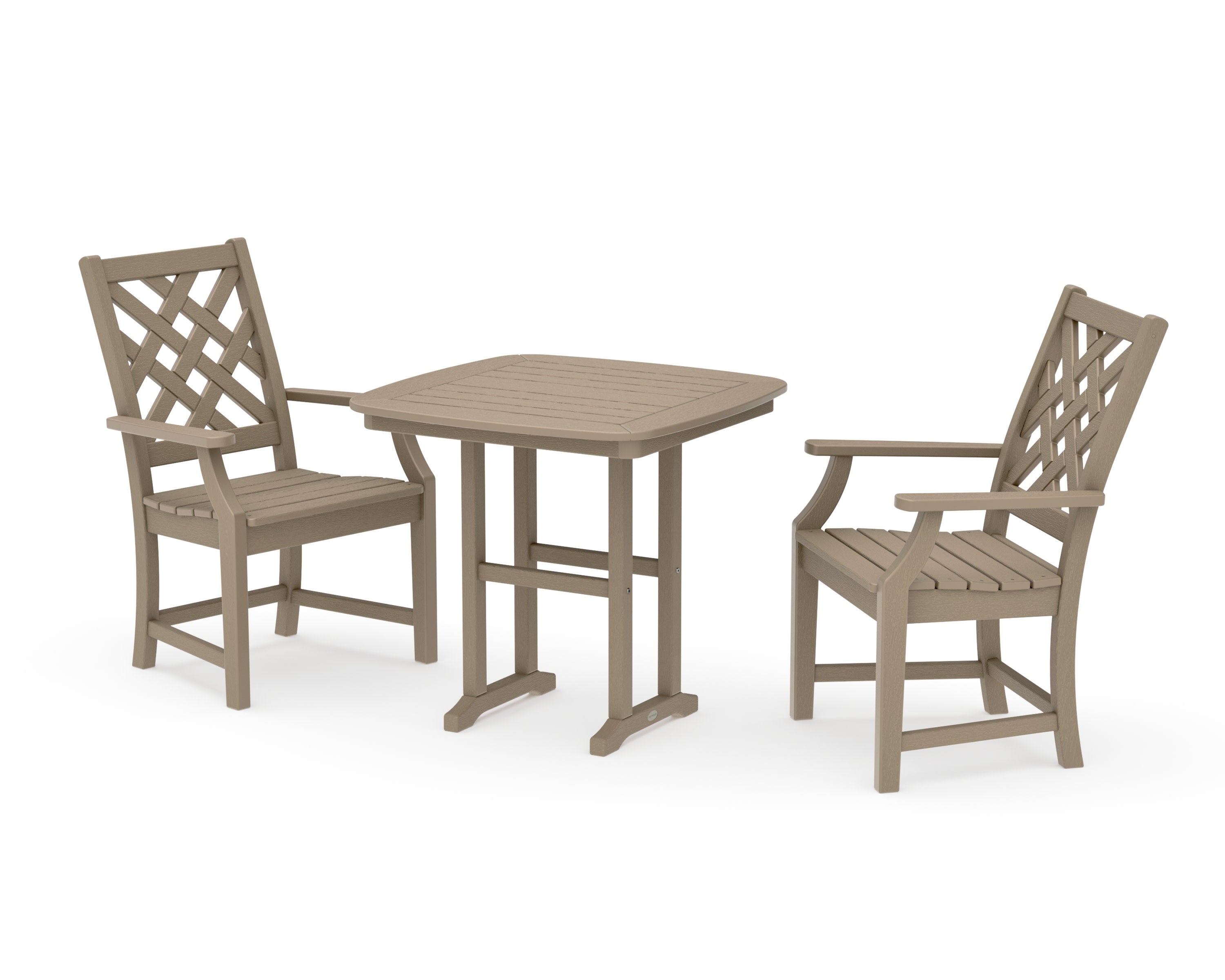 Wovendale 3-Piece Dining Set in Vintage Sahara