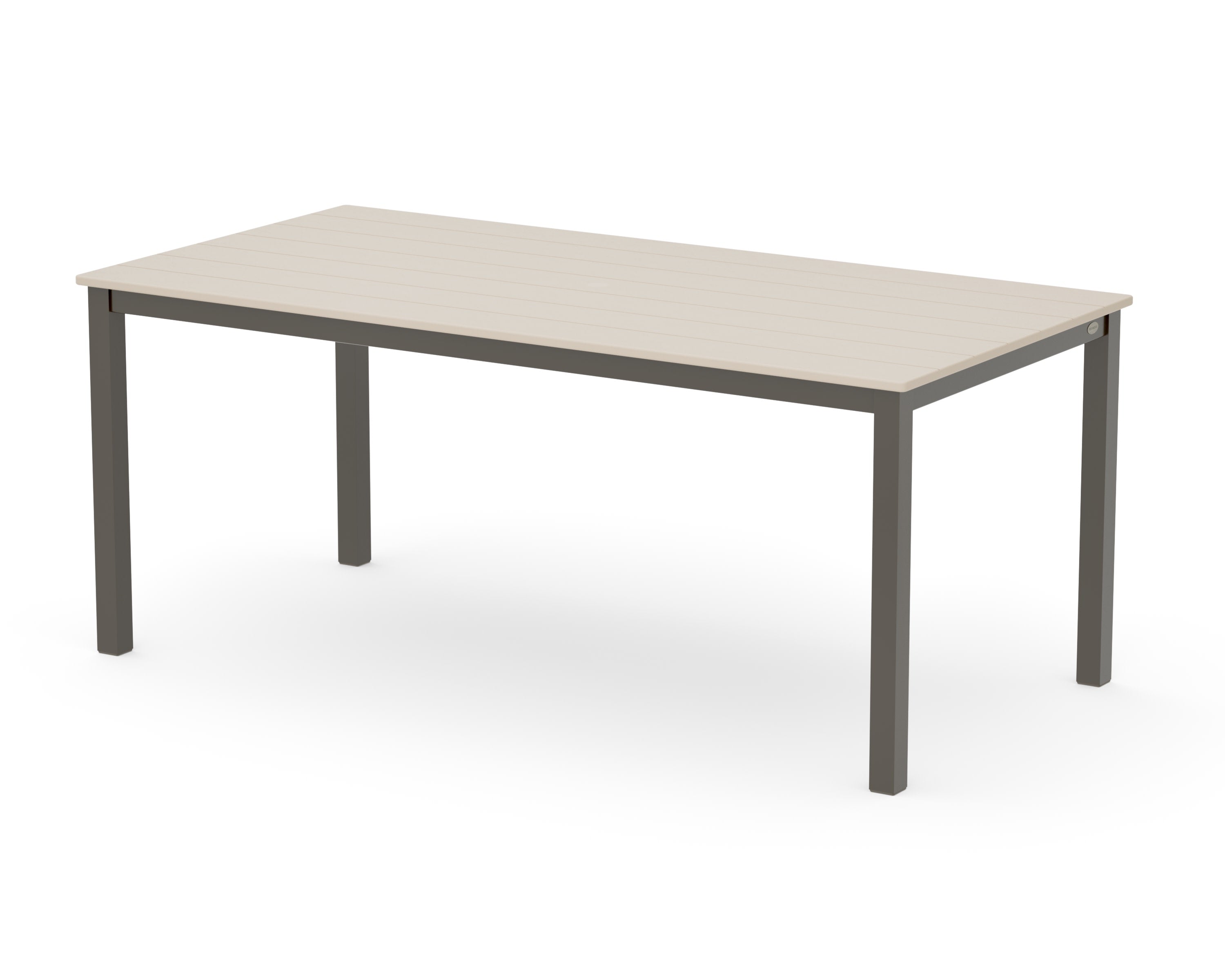Main Street 36" x 72" Dining Table in Bronze / Sand