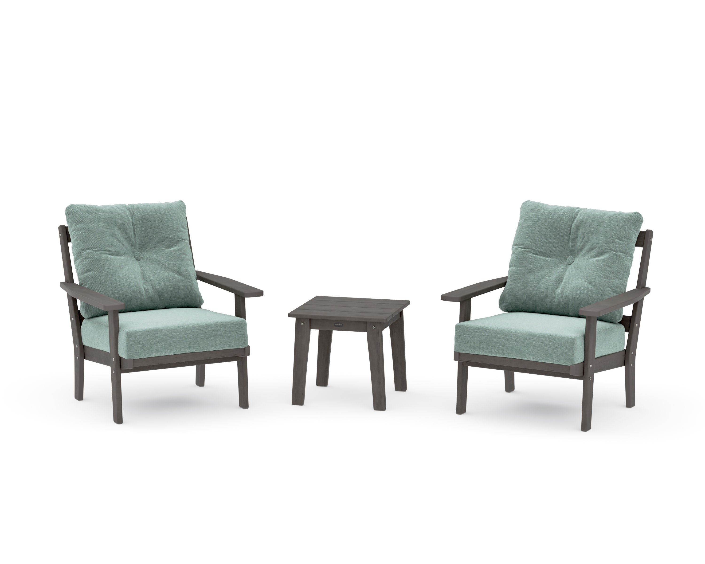 Oxford 3-Piece Deep Seating Set in Driftwood / Glacier Spa