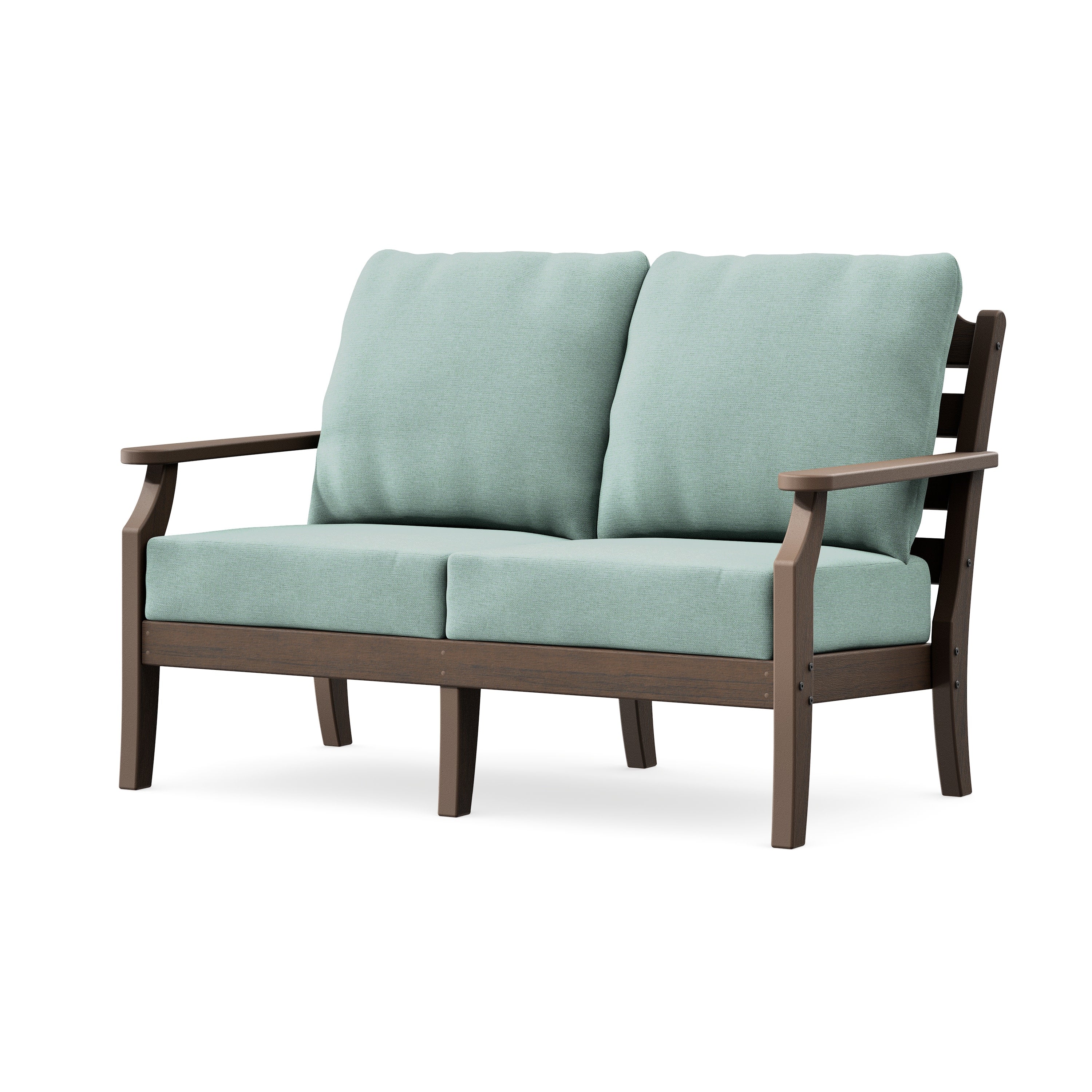 Savannah Deep Seating Loveseat in Kona / Glacier Spa