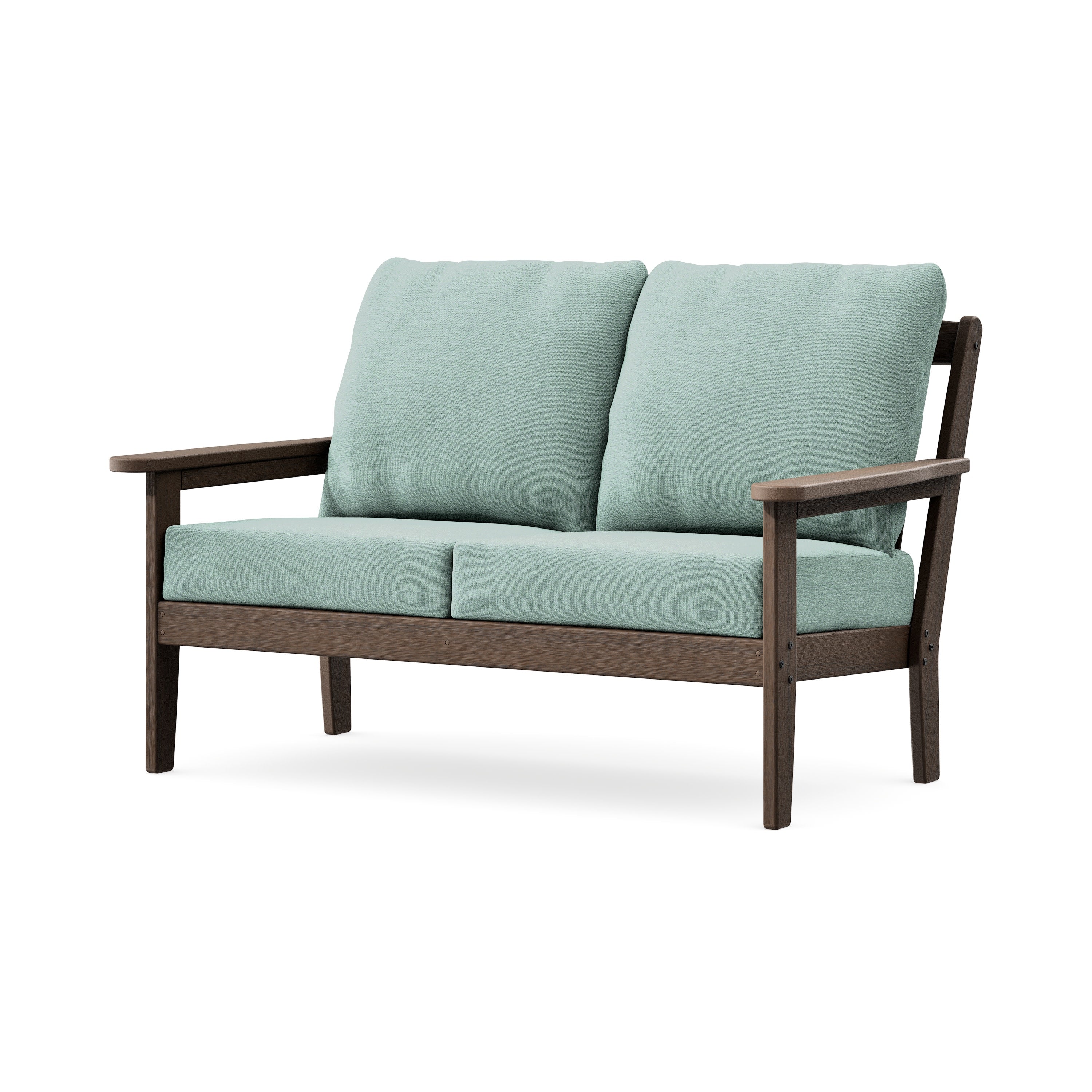 Cottage Deep Seating Loveseat in Kona / Glacier Spa