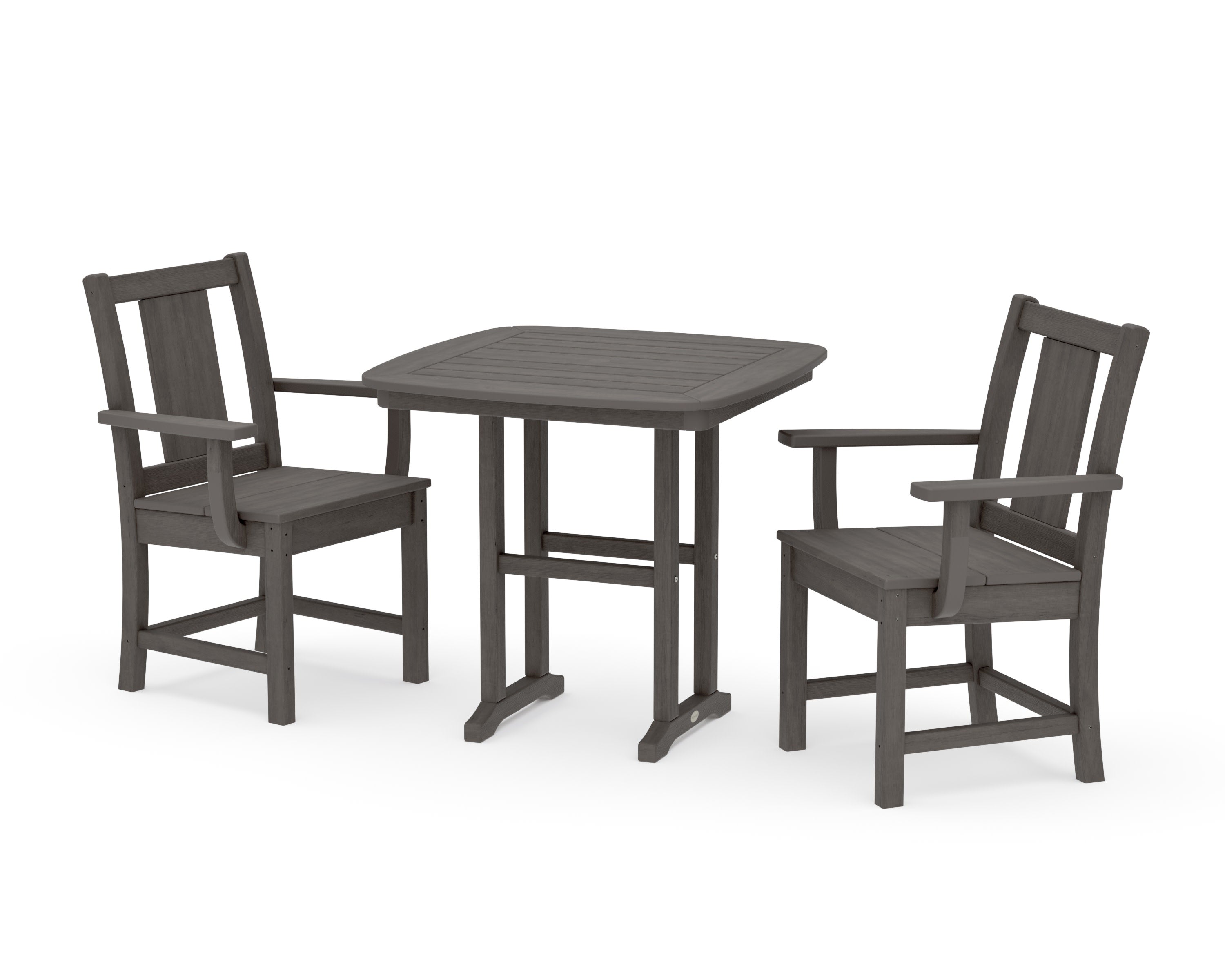 Prairie 3-Piece Dining Set in Driftwood
