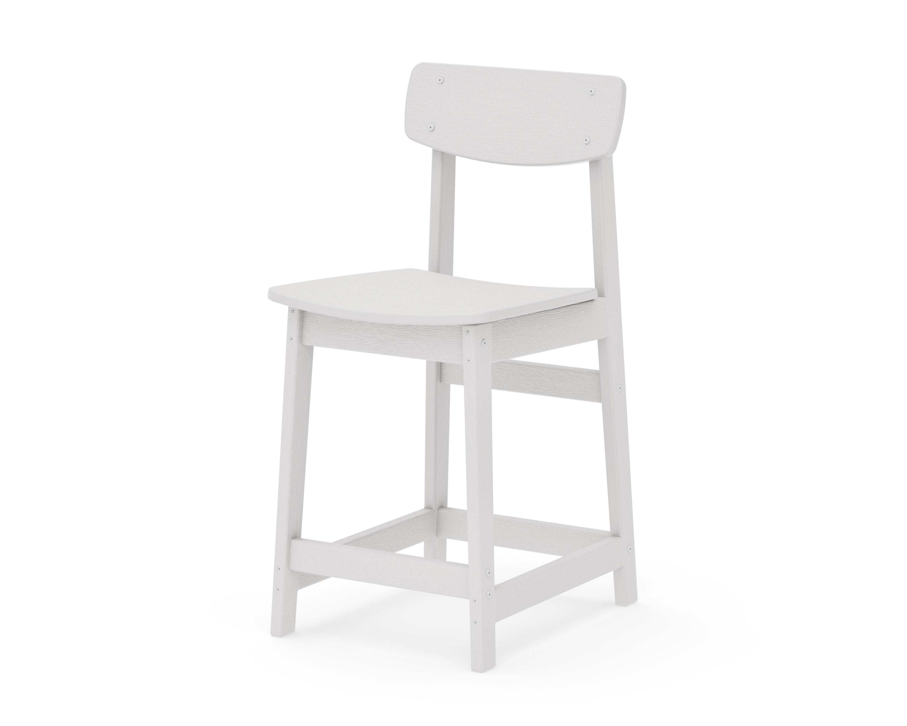 Modern Studio Urban Counter Chair in Vintage White