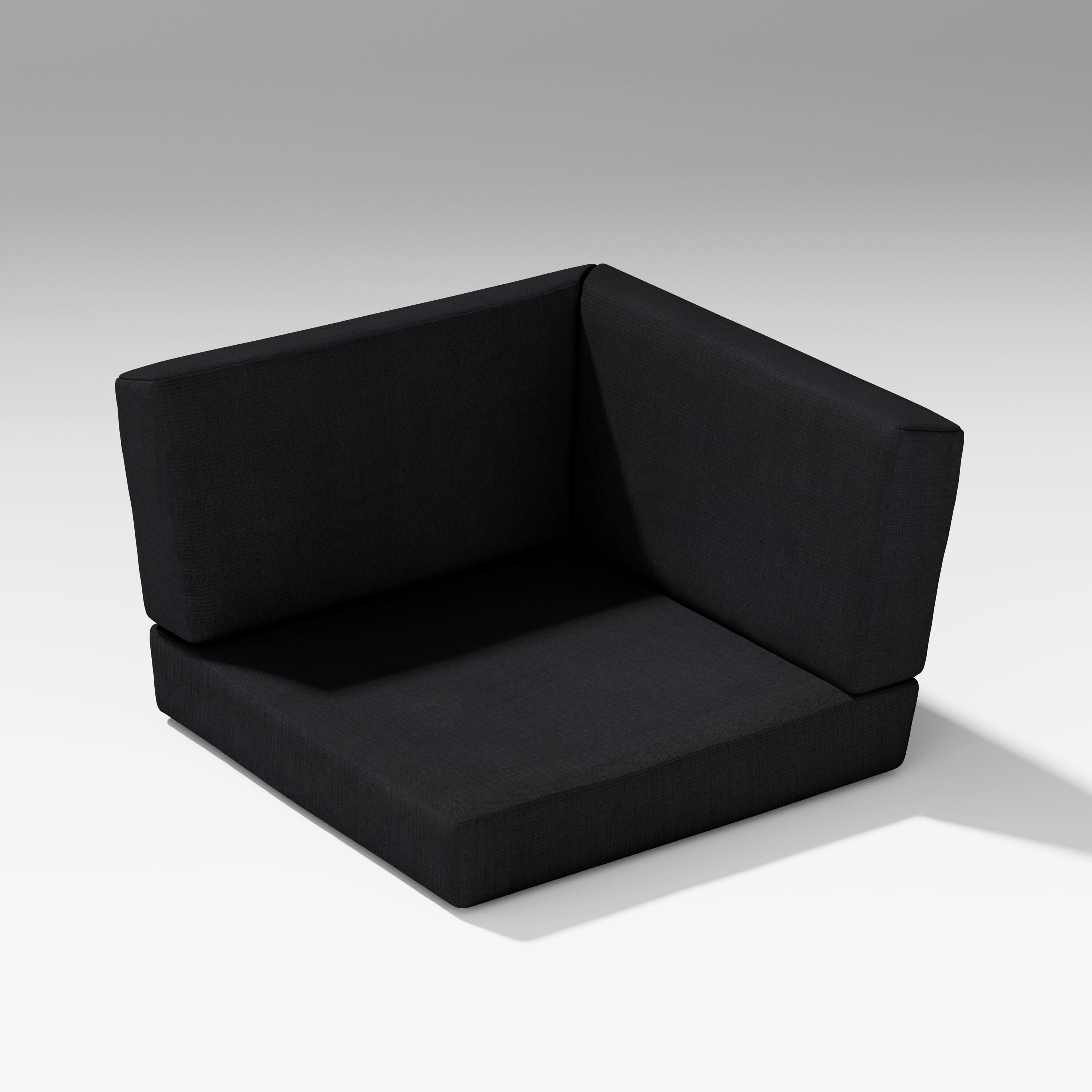 Latitude Corner Seat Cushion in Midnight Linen