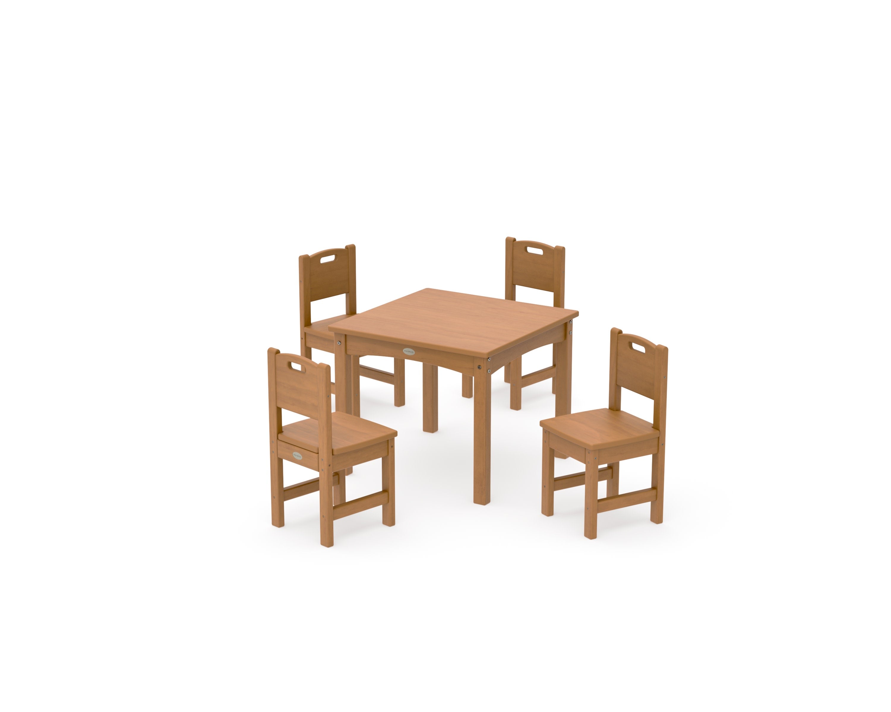 Toddler 5-Piece Dining Set in Natural
