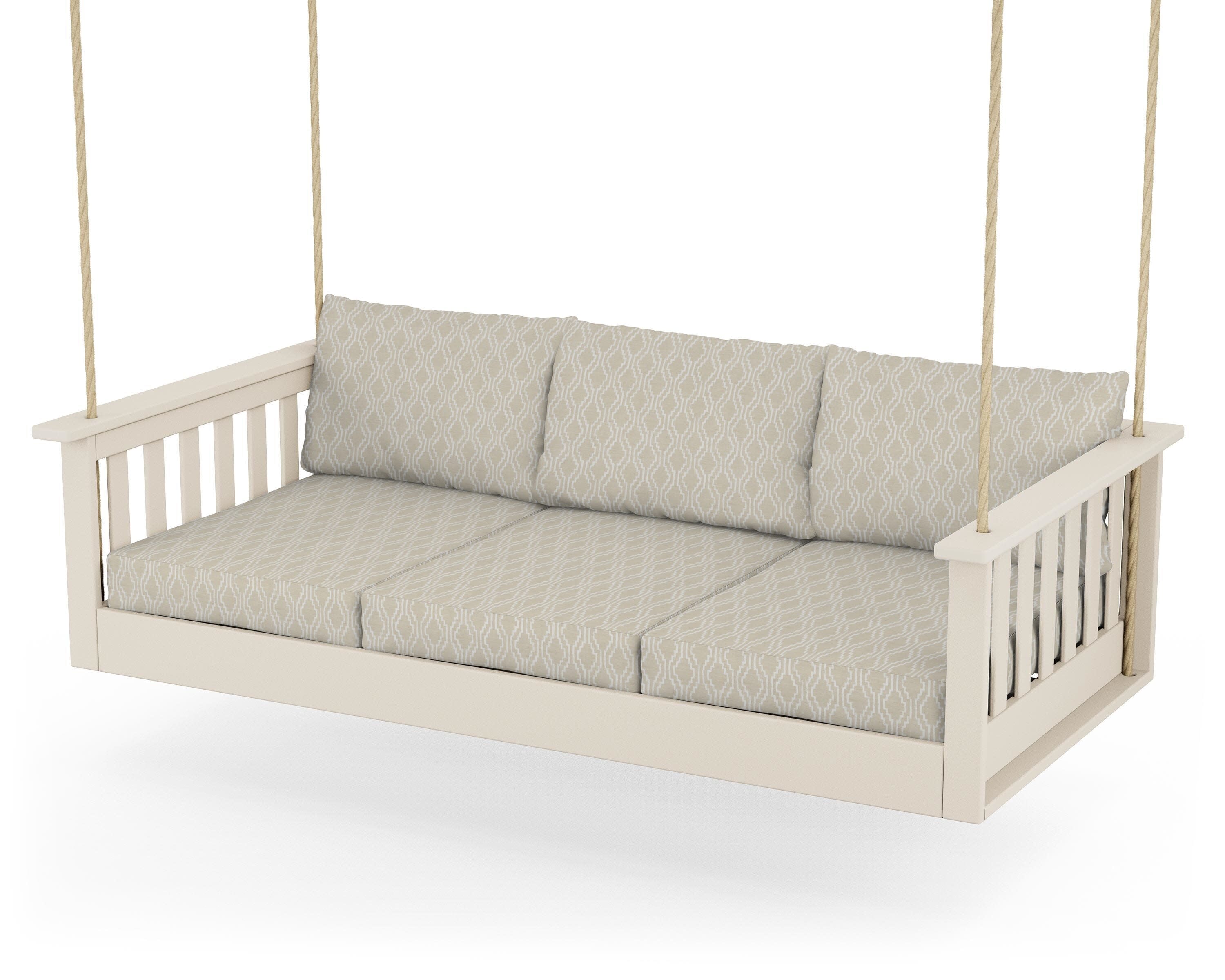 Vineyard Daybed Swing in Sand / Solve Linen