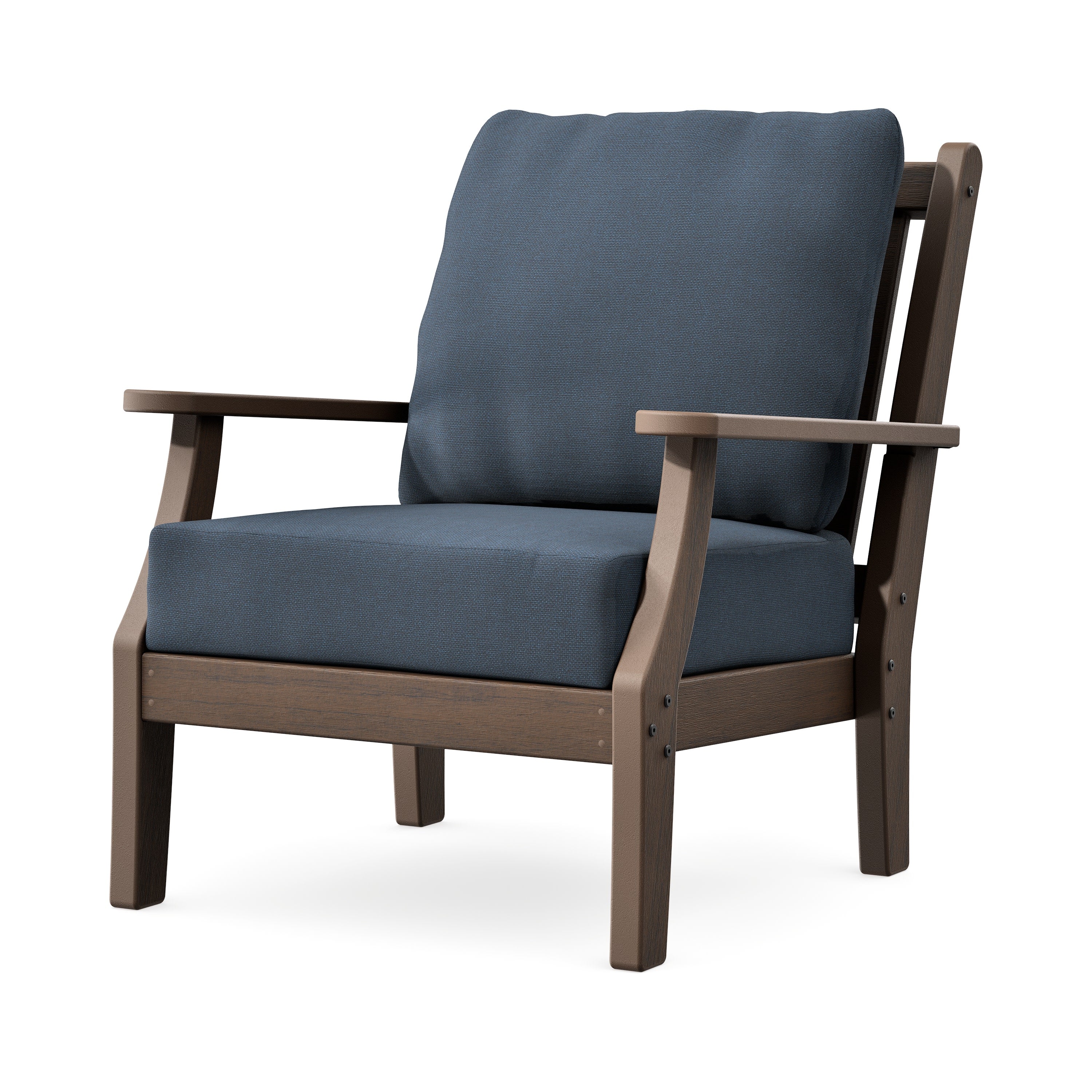 Wovendale Deep Seating Chair in Kona / Marine Indigo