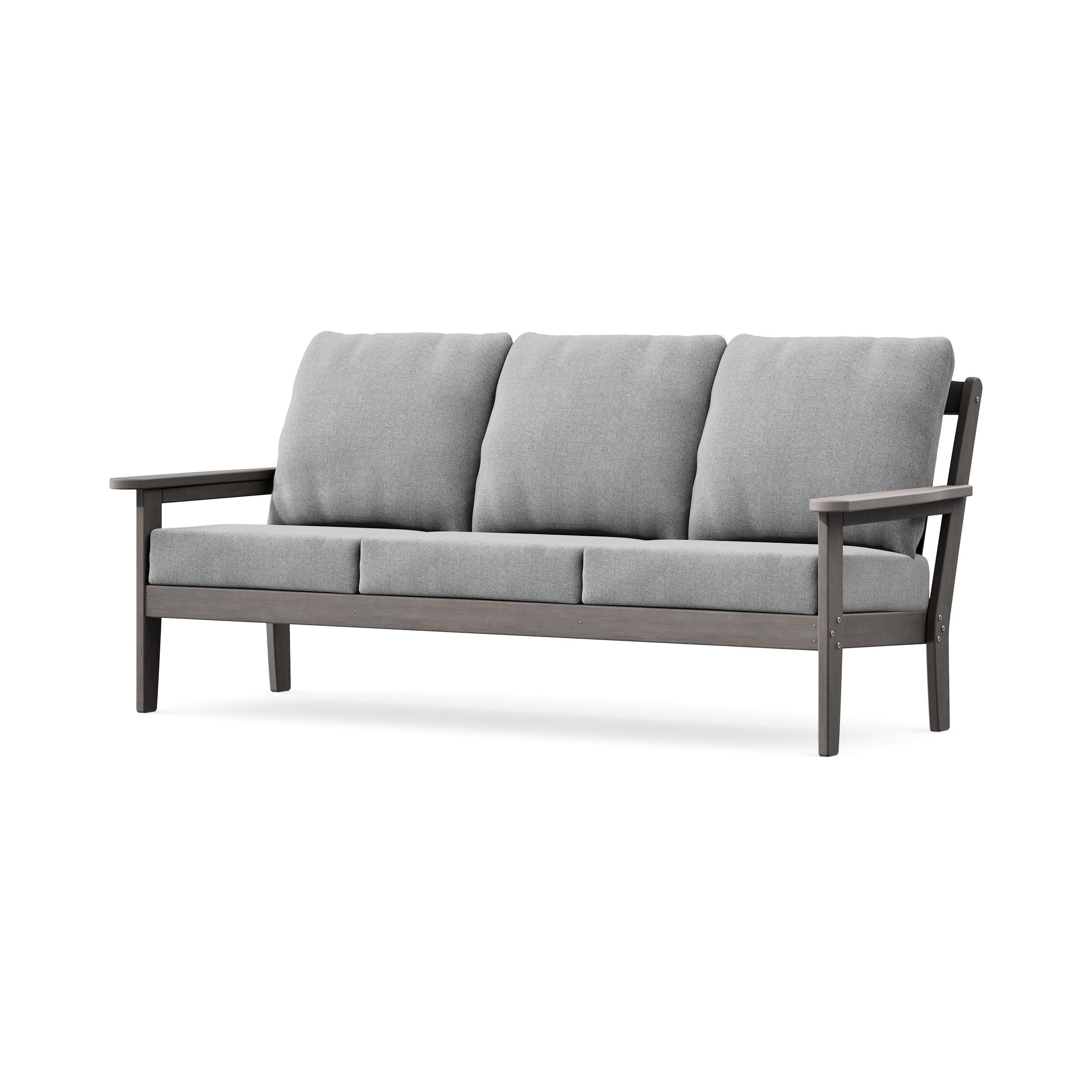 Cottage Deep Seating Sofa in Driftwood / Grey Mist