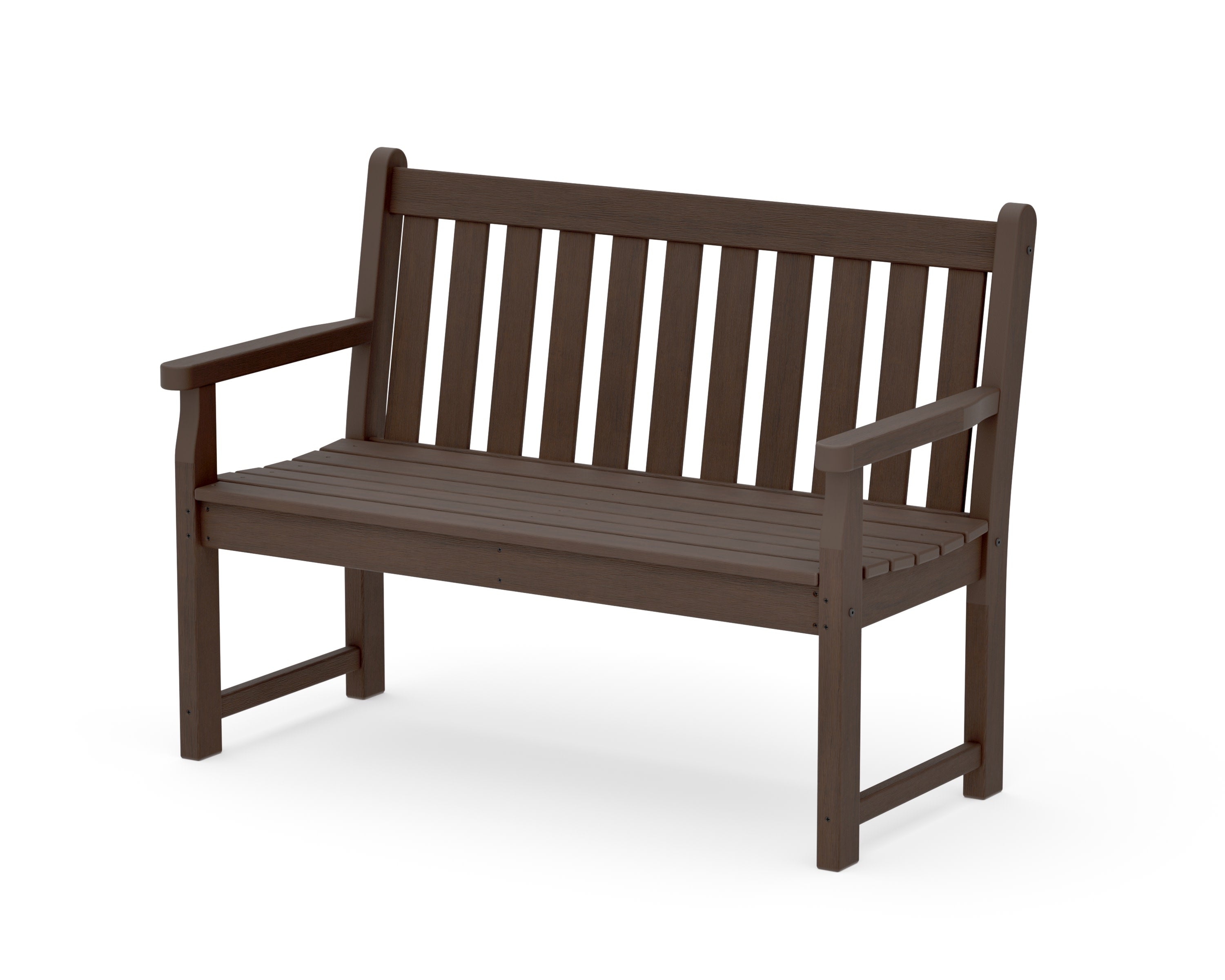Traditional Garden 48" Bench in Kona