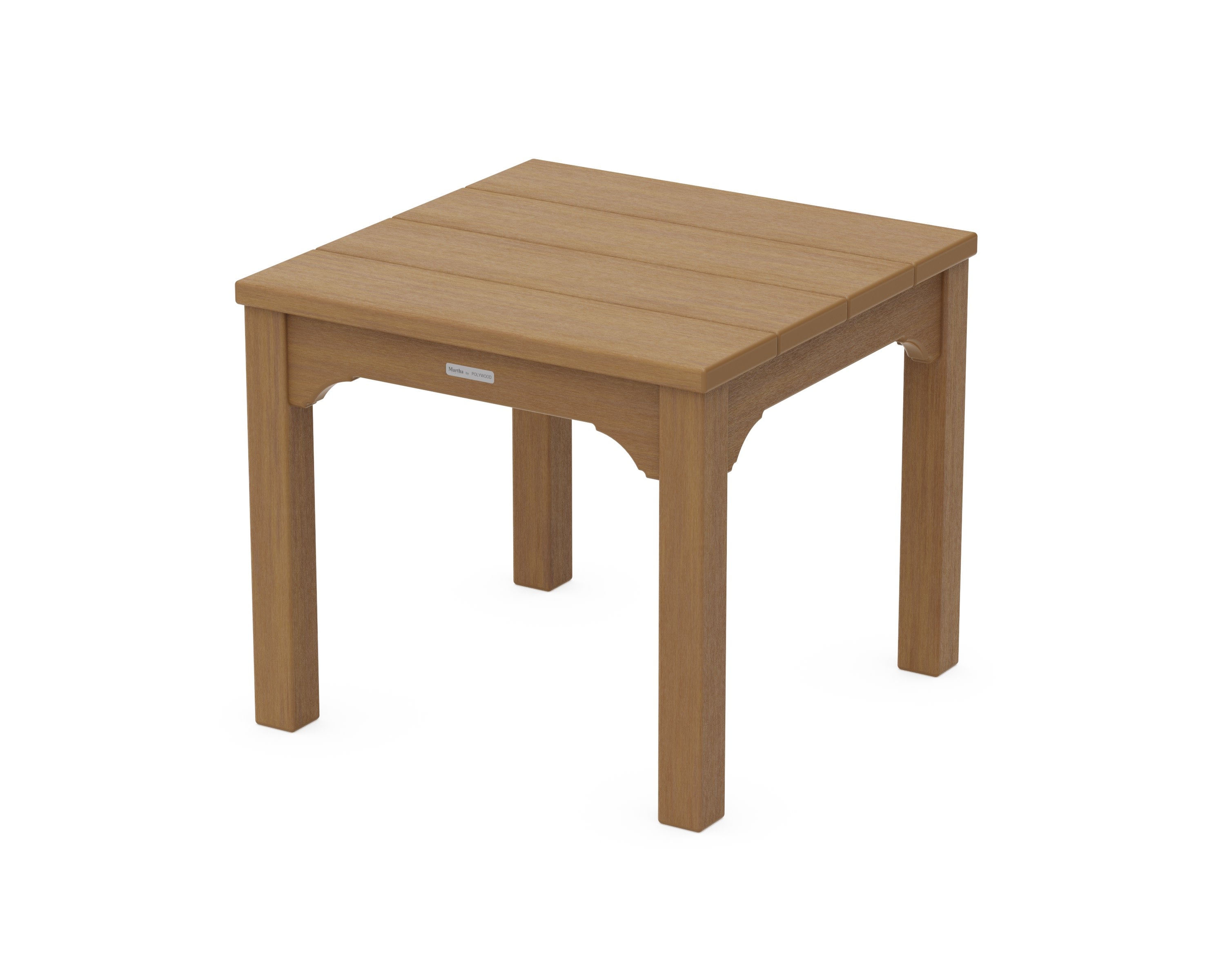 Chinoiserie End Table in Natural