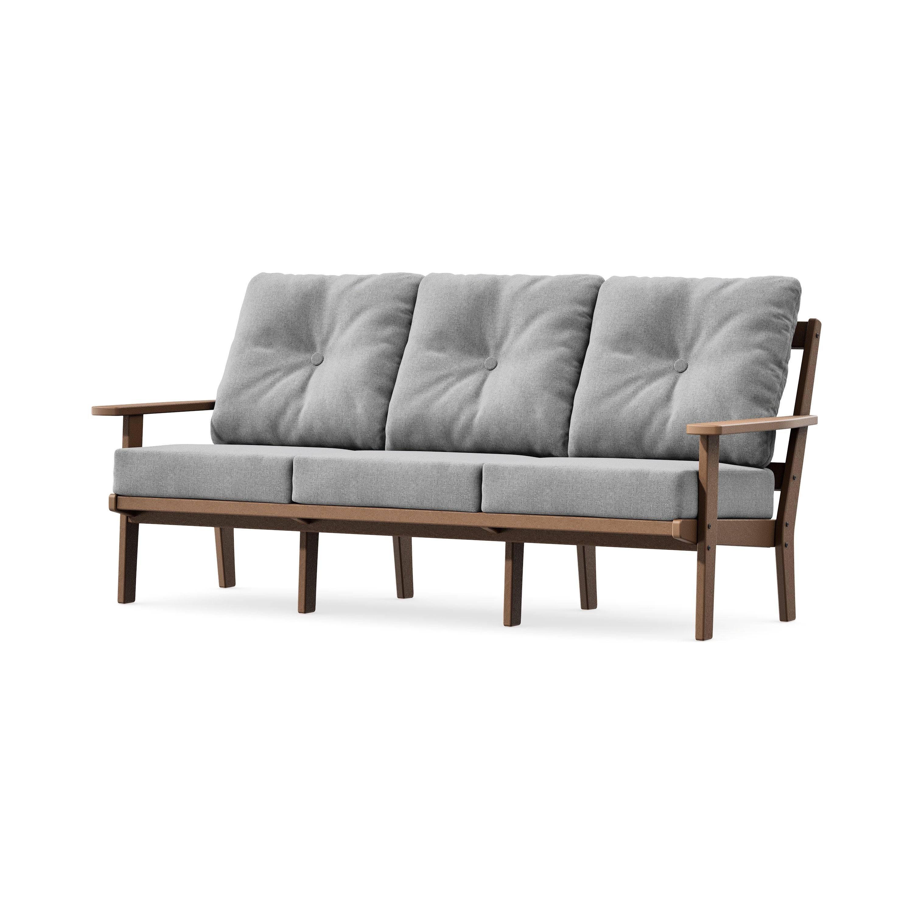 Oxford Deep Seating Sofa in Teak / Grey Mist