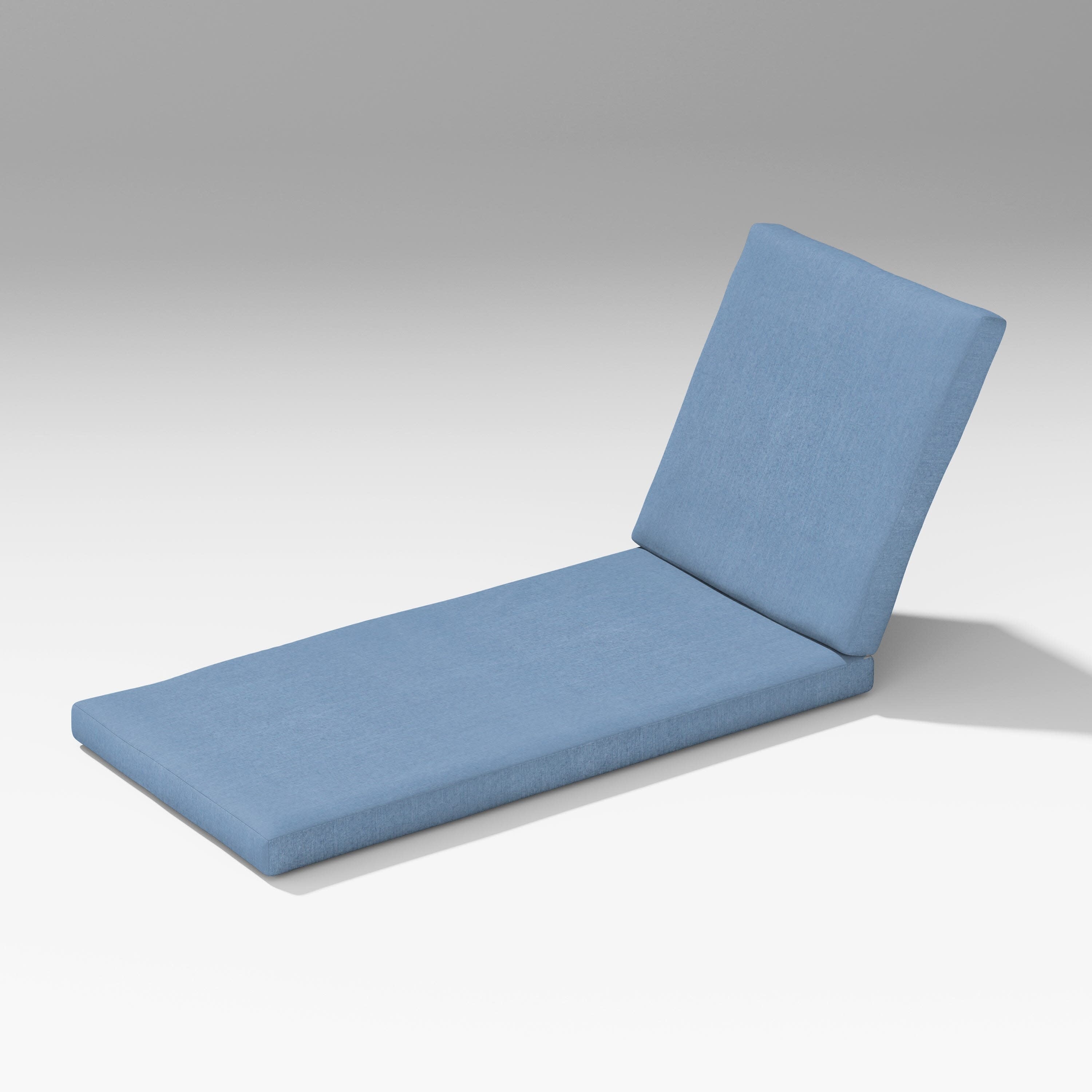 Latitude Chaise Lounge Full Cushion in Sky Blue