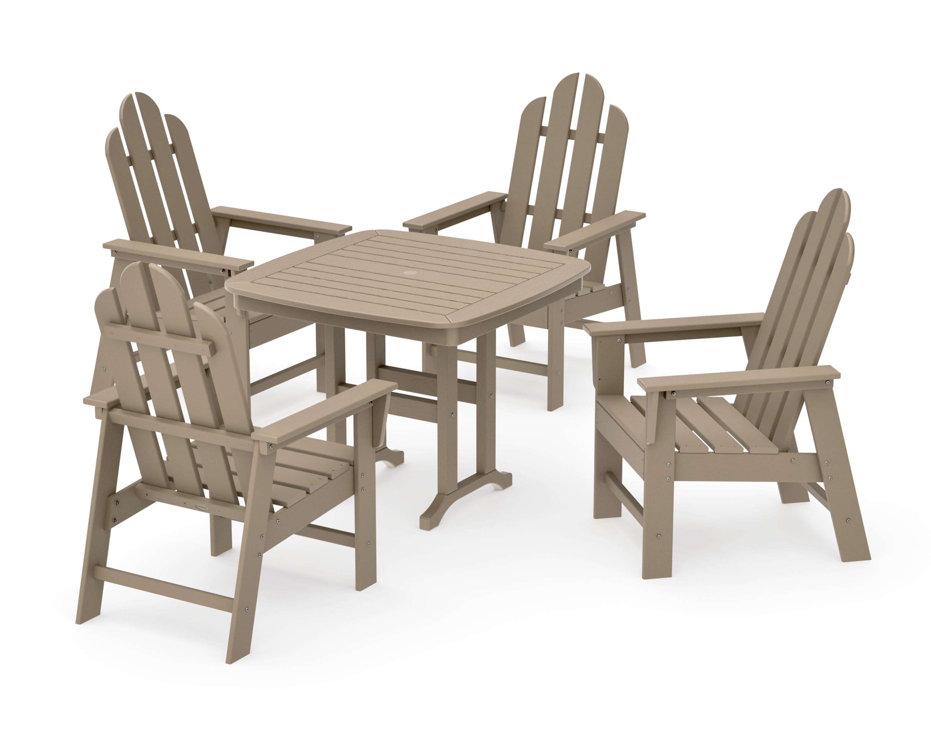 Long Island 5-Piece Dining Set in Vintage Sahara