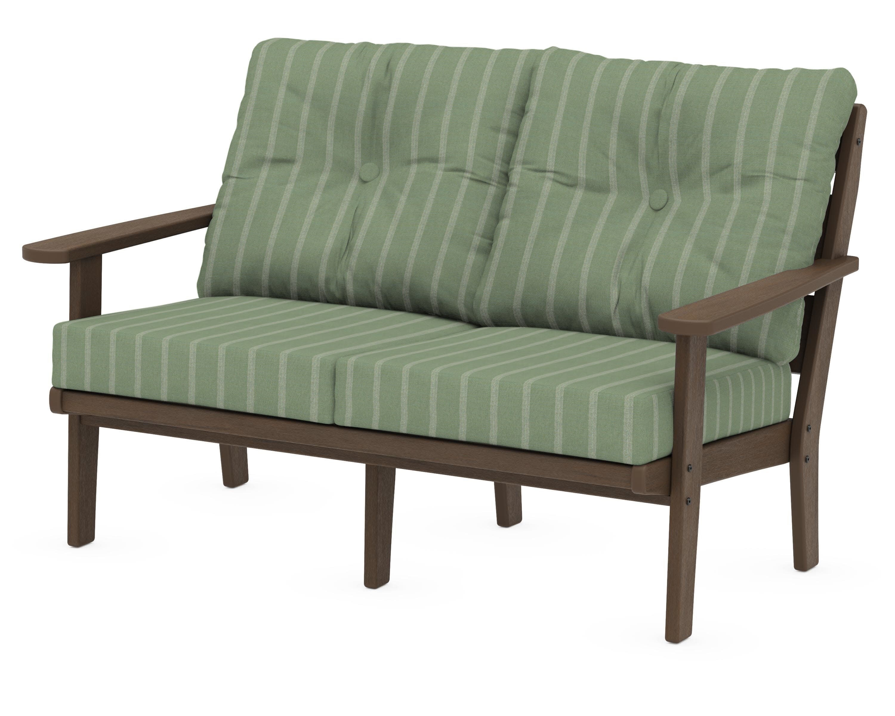 Lakeside Deep Seating Loveseat in Kona / Unwind Rainwashed