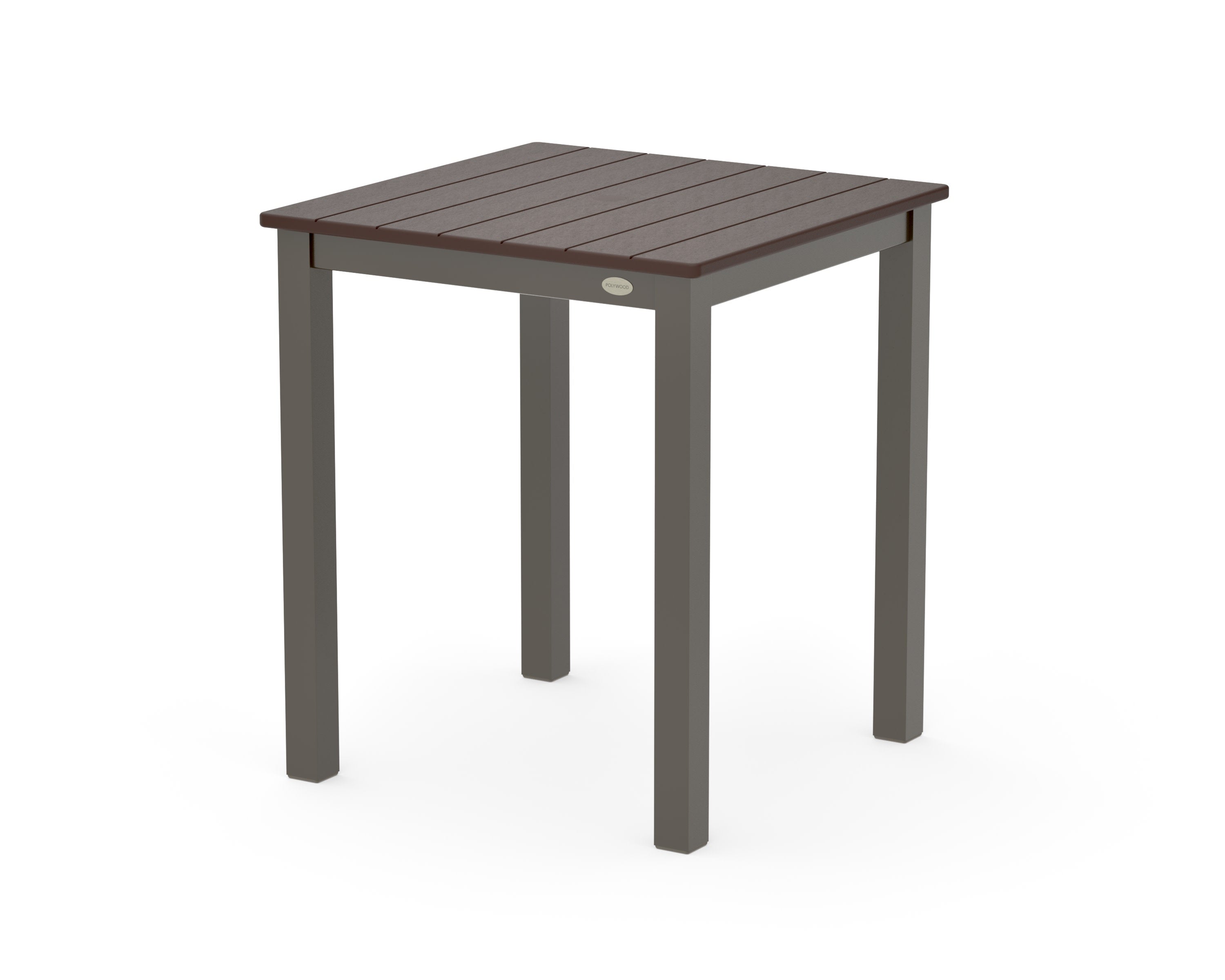 Main Street 26 x 26 Dining Table in Bronze / Mahogany