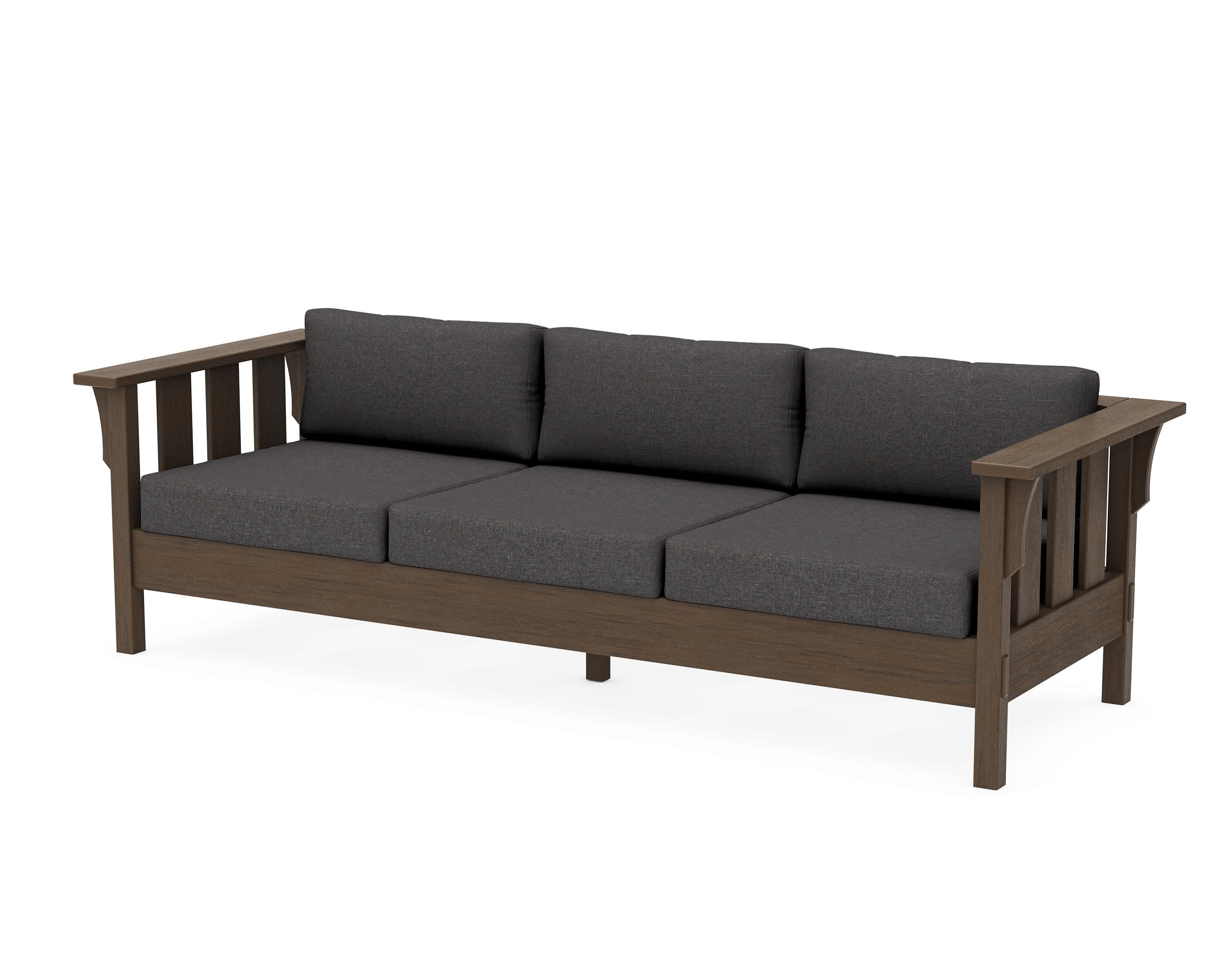 Acadia Deep Seating Sofa in Kona / Ash Charcoal