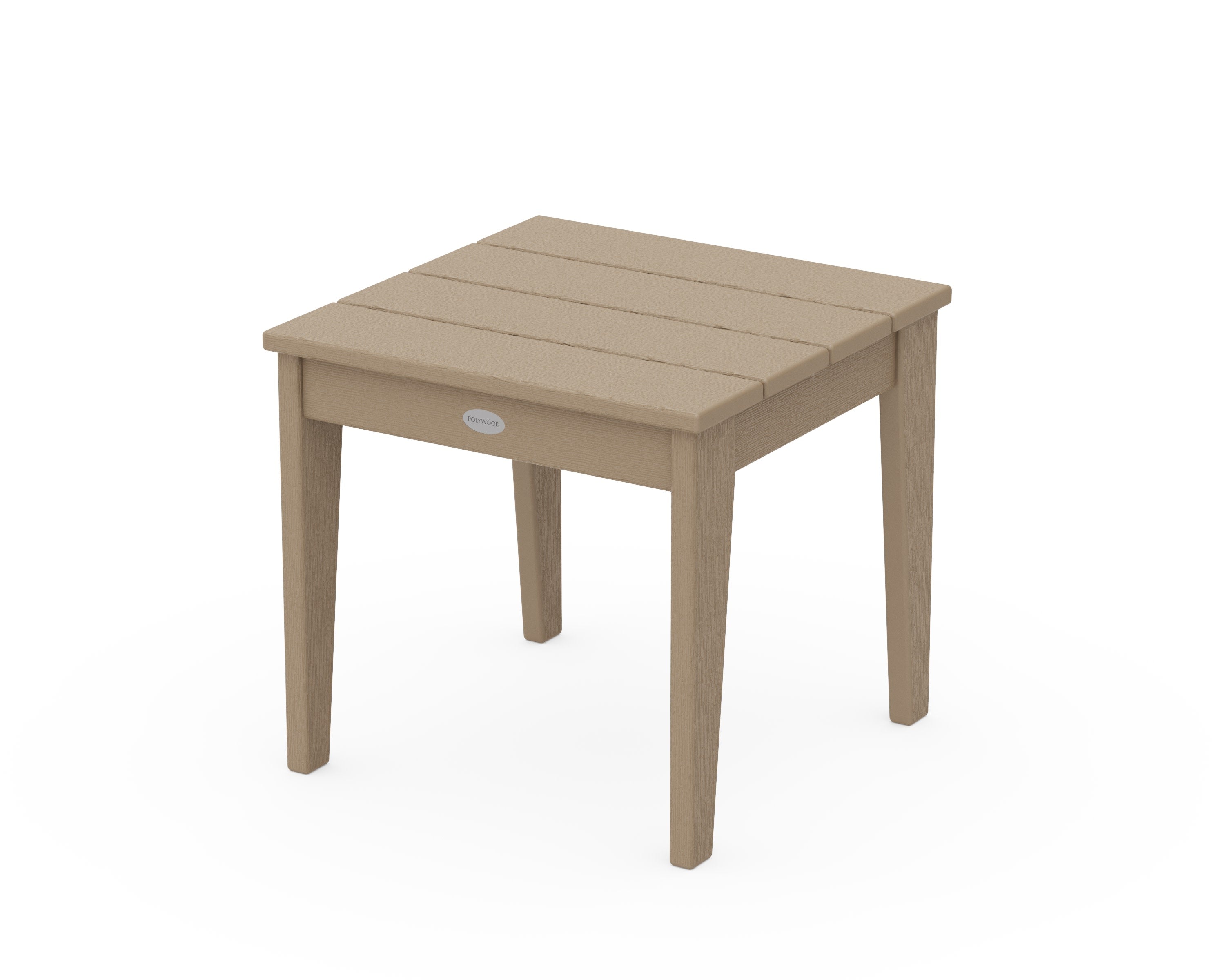 Newport 18" Side Table in Vintage Sahara