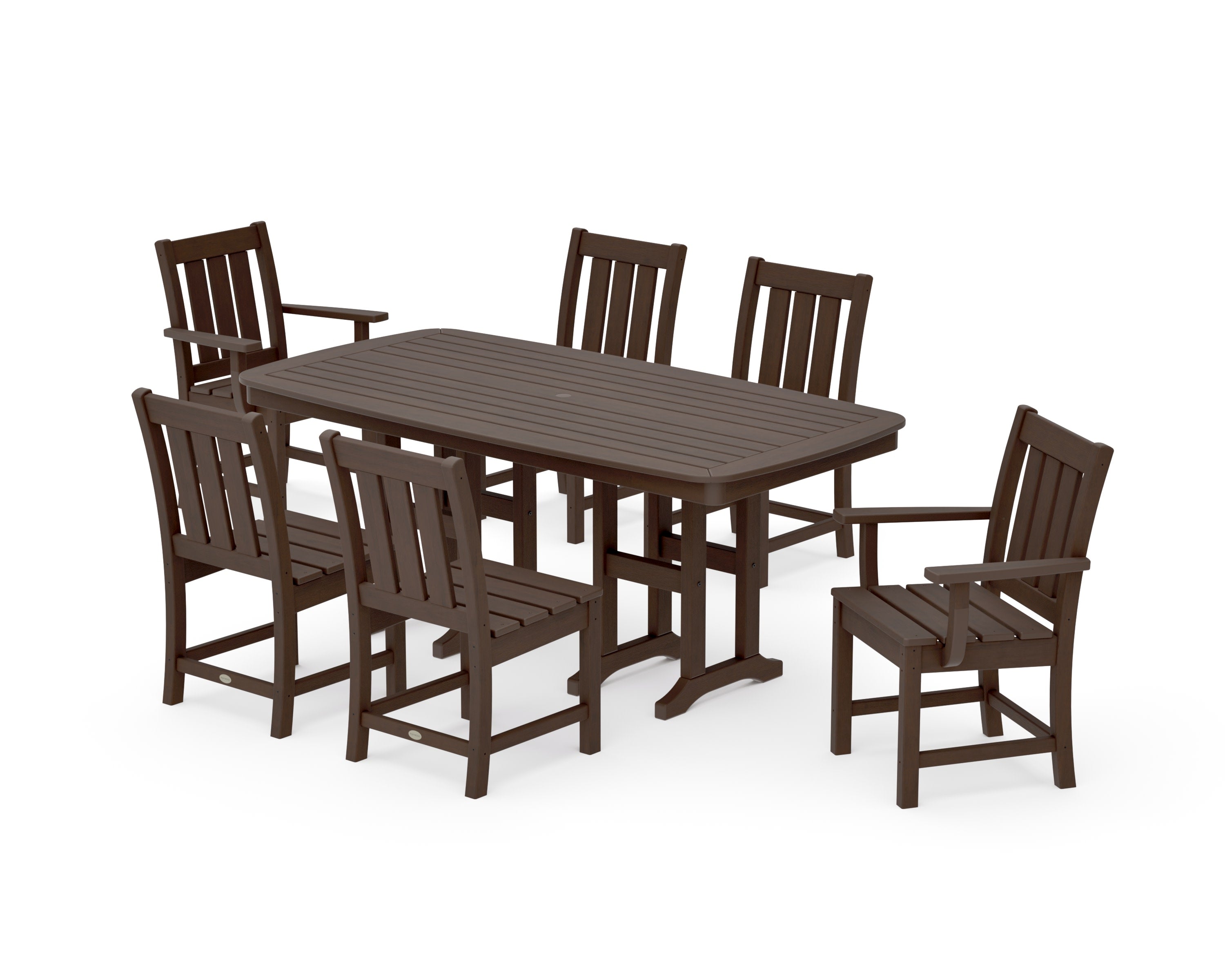 Oxford 7-Piece Dining Set in Kona