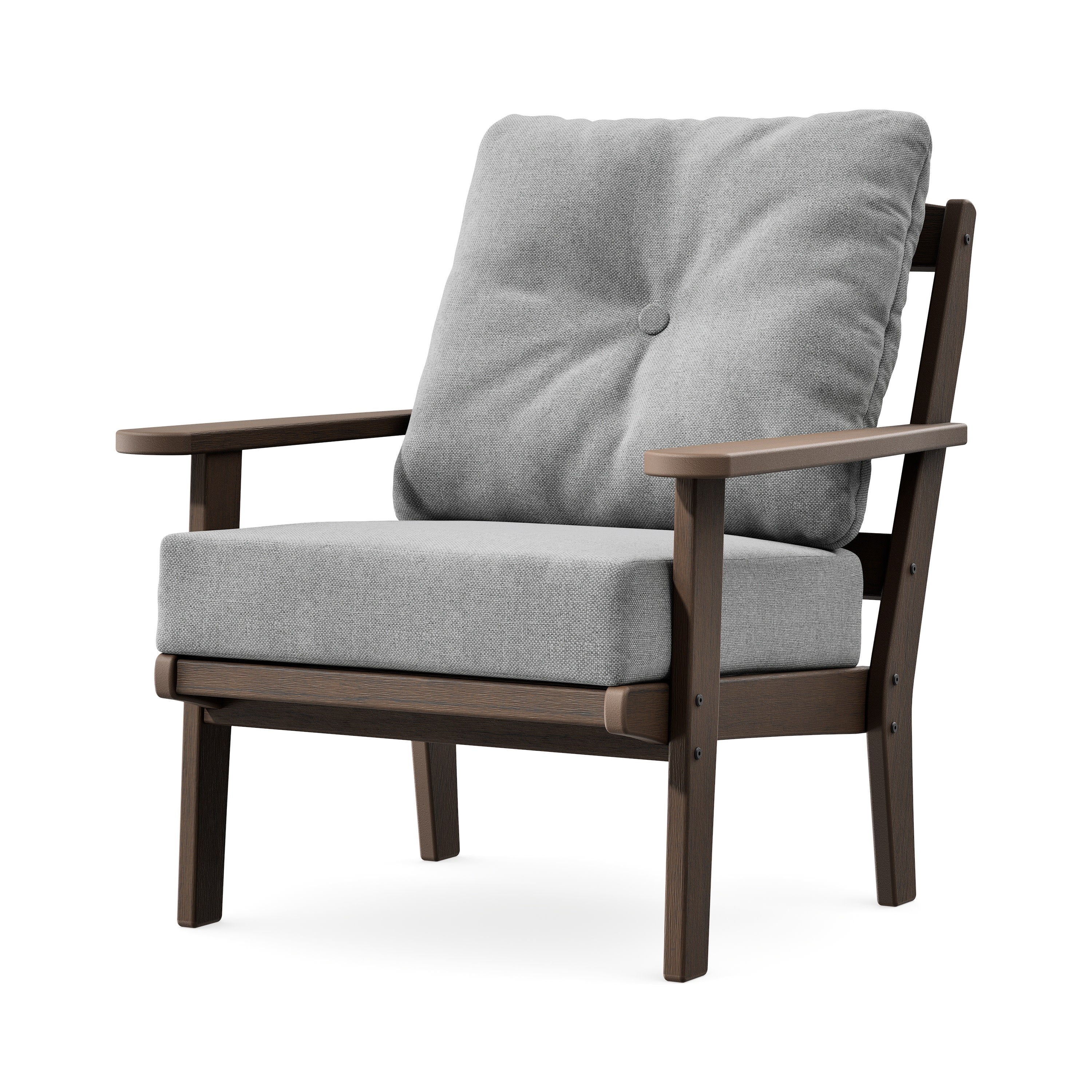 Mission Deep Seating Chair in Kona / Grey Mist