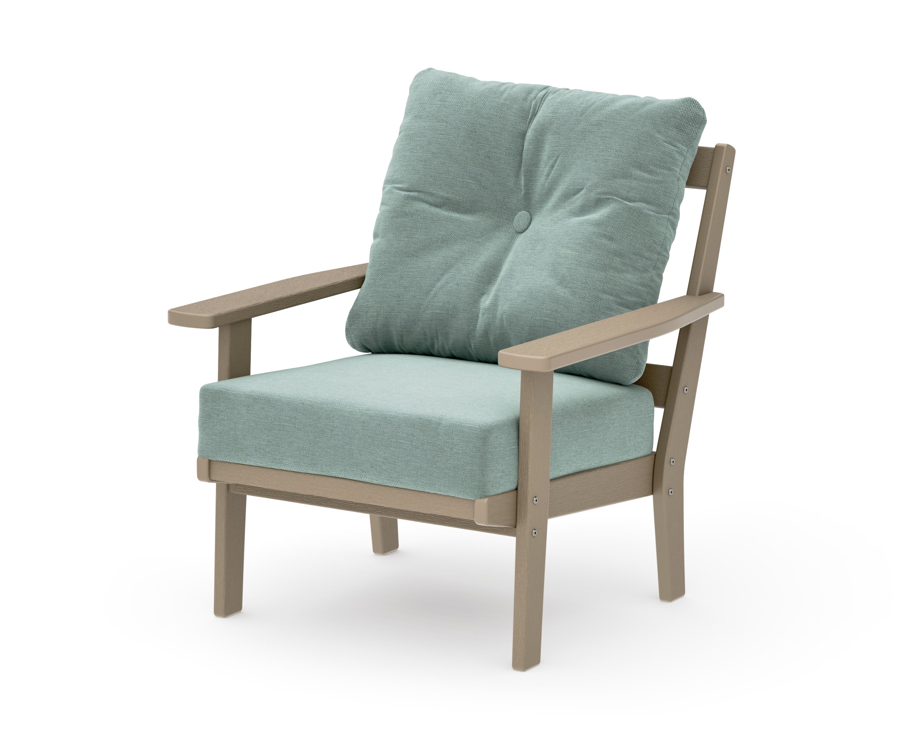 Oxford Deep Seating Chair in Vintage Sahara / Glacier Spa