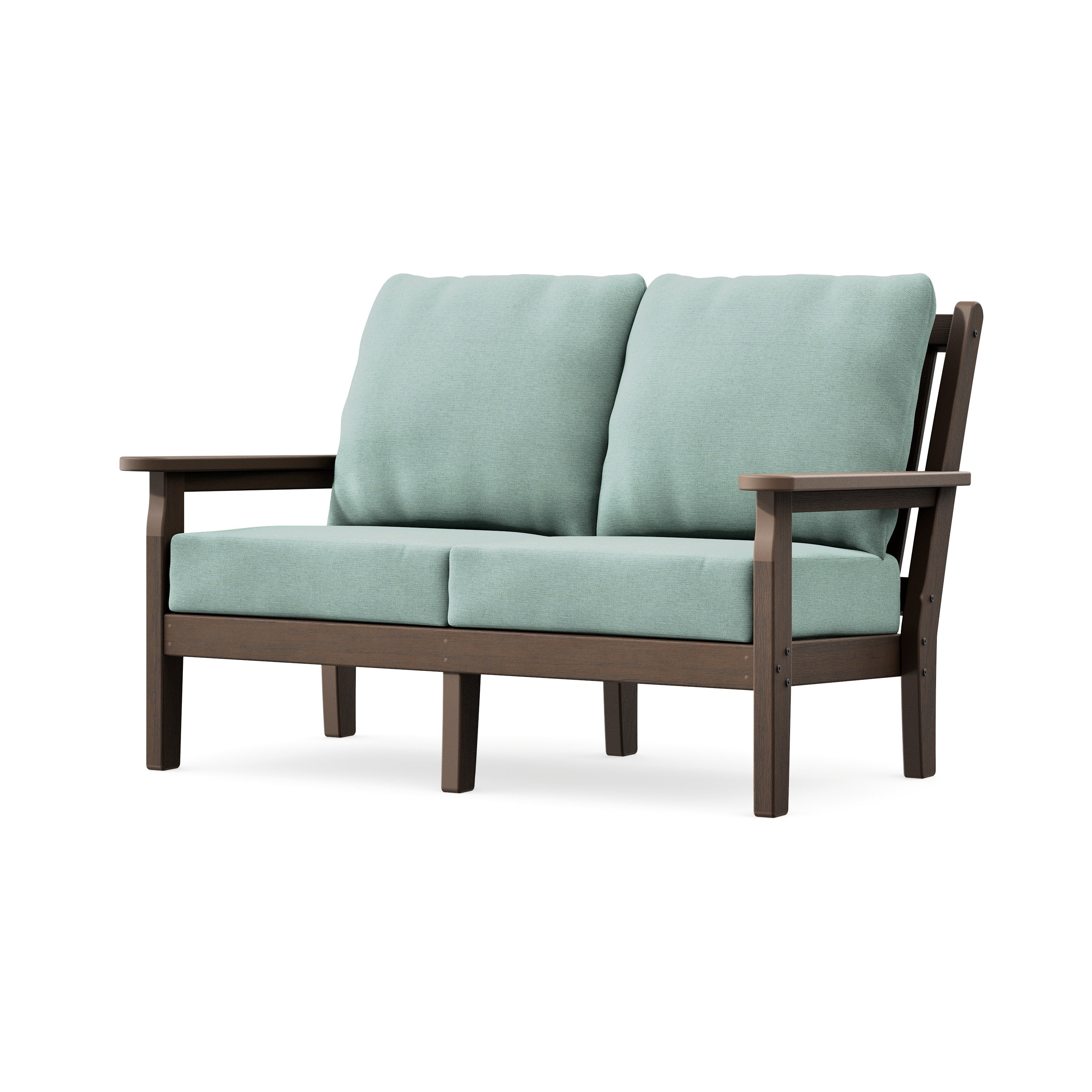 Chippendale Deep Seating Loveseat in Kona / Glacier Spa