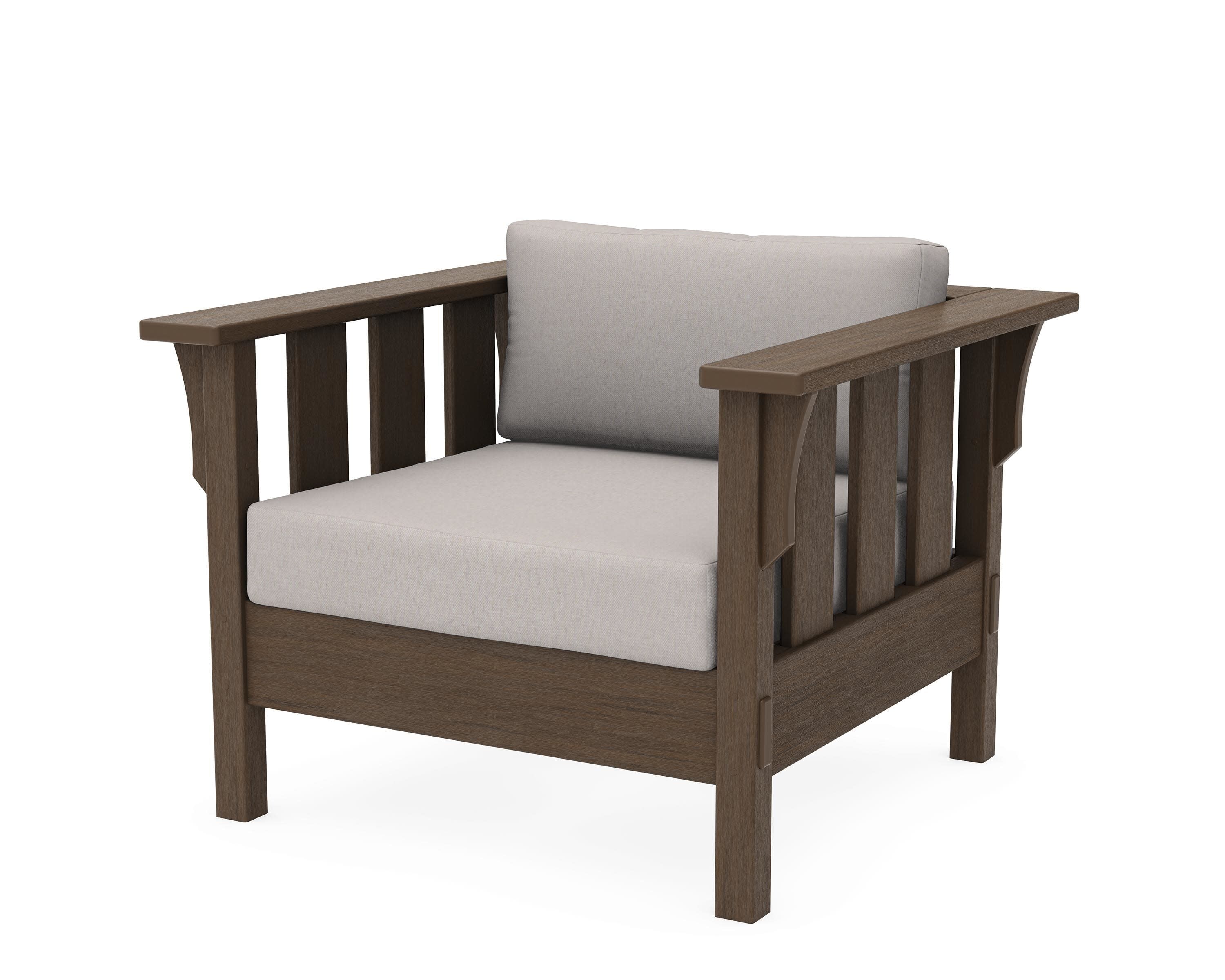 Acadia Deep Seating Chair in Kona / Dune Burlap